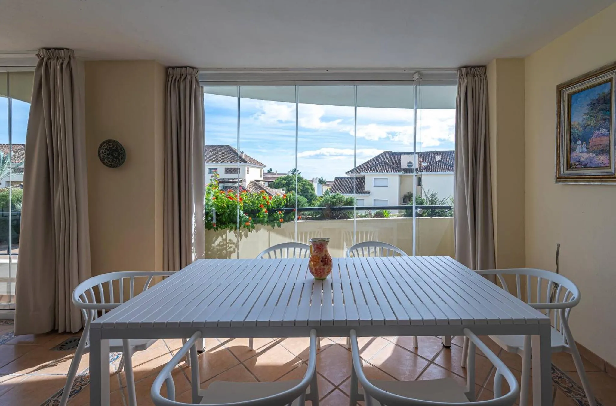 Balcony/Terrace in Awesome 3 Br Apart. w/ 4 Terraces, Pool & Parking