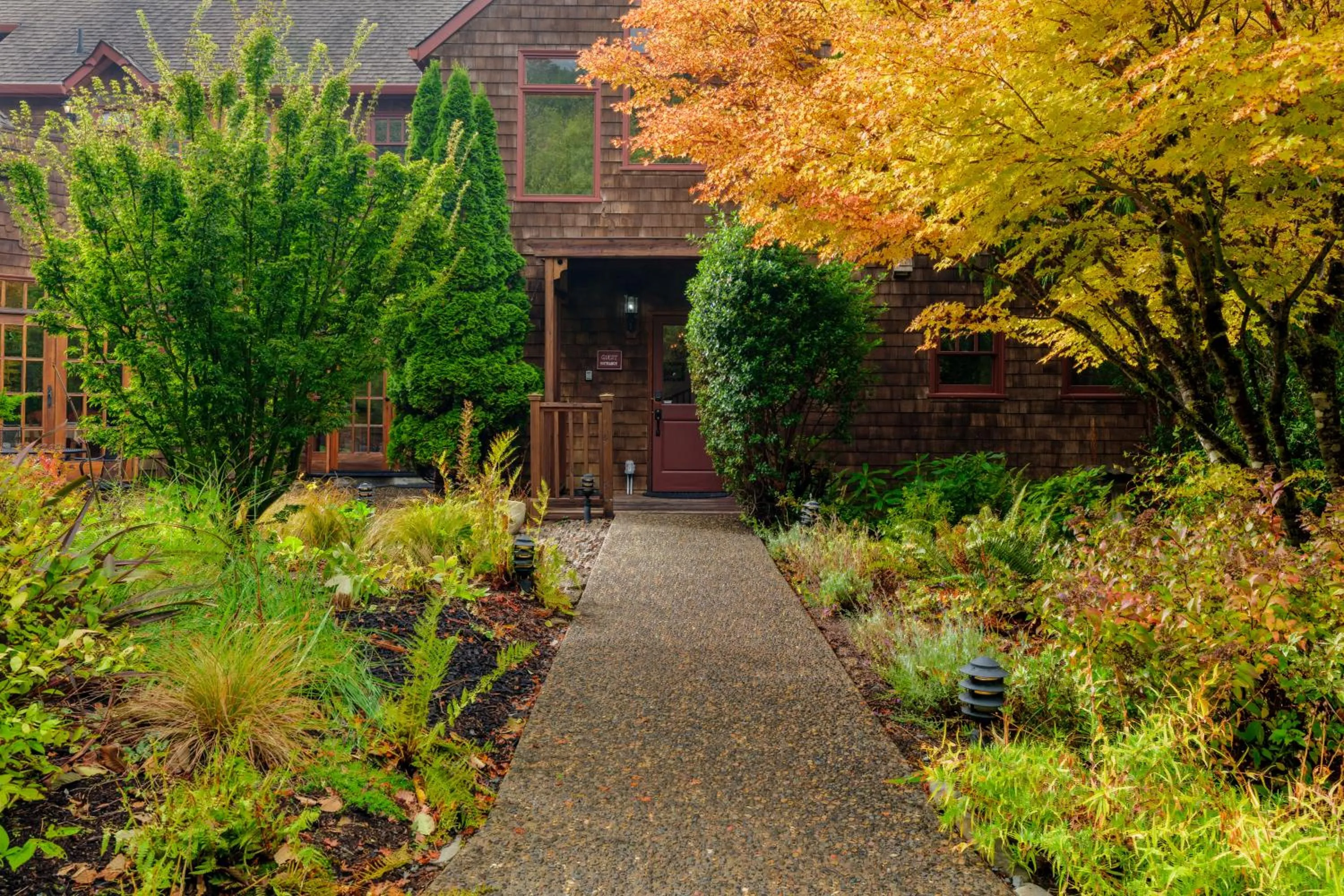 Property building in Arch Cape Inn and Retreat