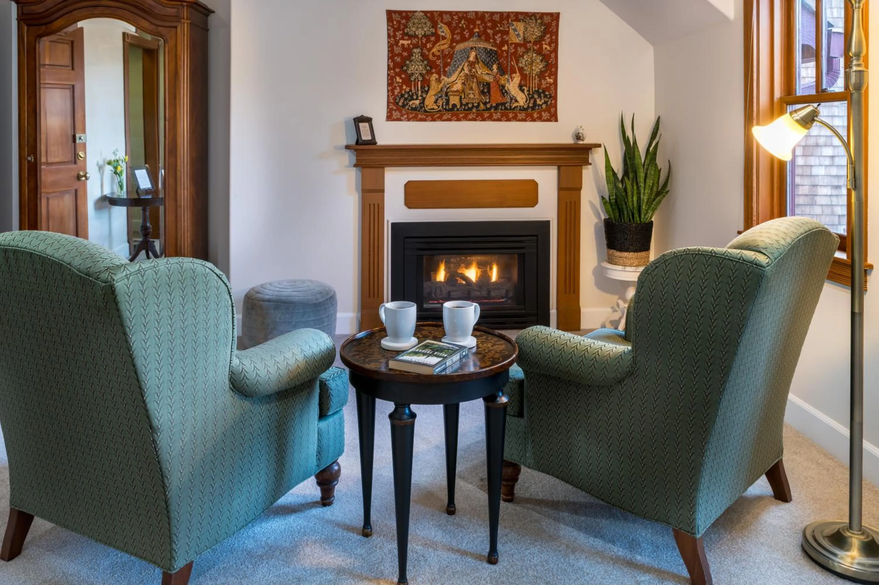Seating area in Arch Cape Inn and Retreat
