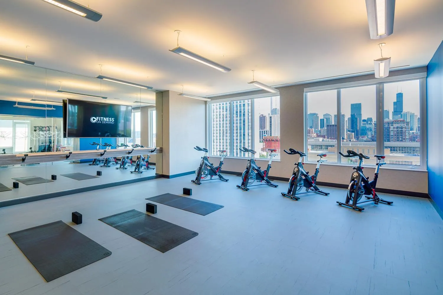 Fitness centre/facilities in Level Chicago Old Town