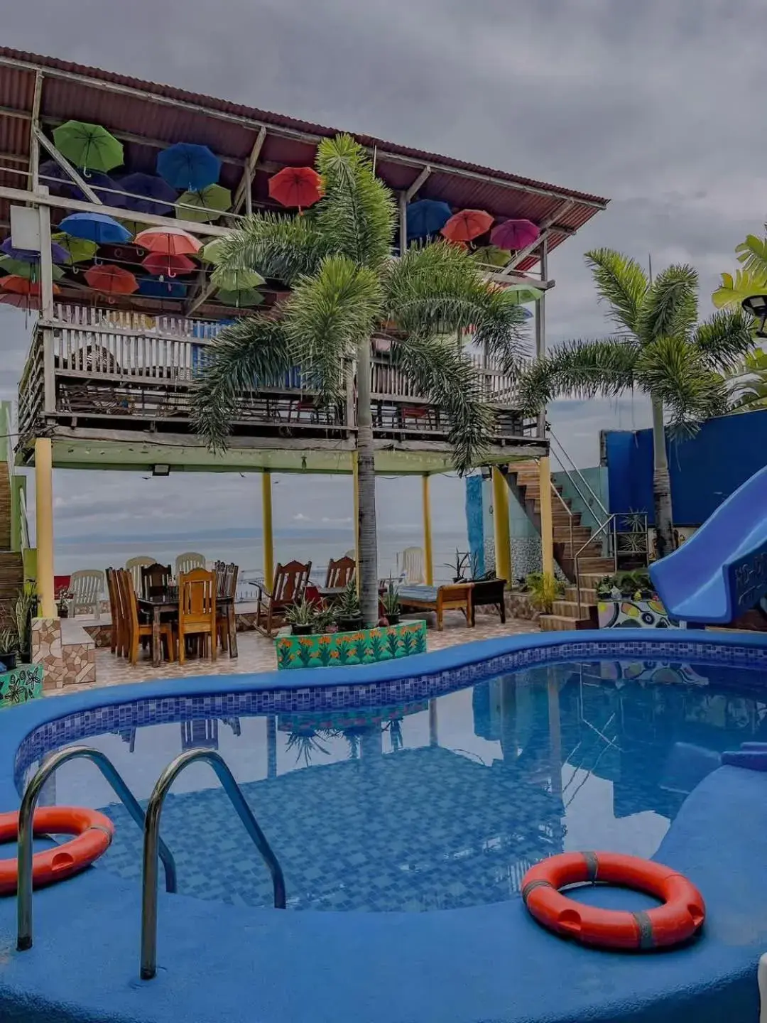 Pool view in Sascha's Resort Oslob Pool view in Sascha's Resort Oslob