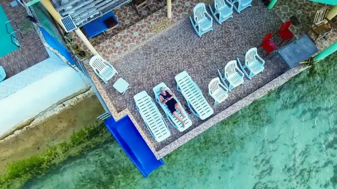 Bird's eye view in Sascha's Resort Oslob Bird's eye view in Sascha's Resort Oslob