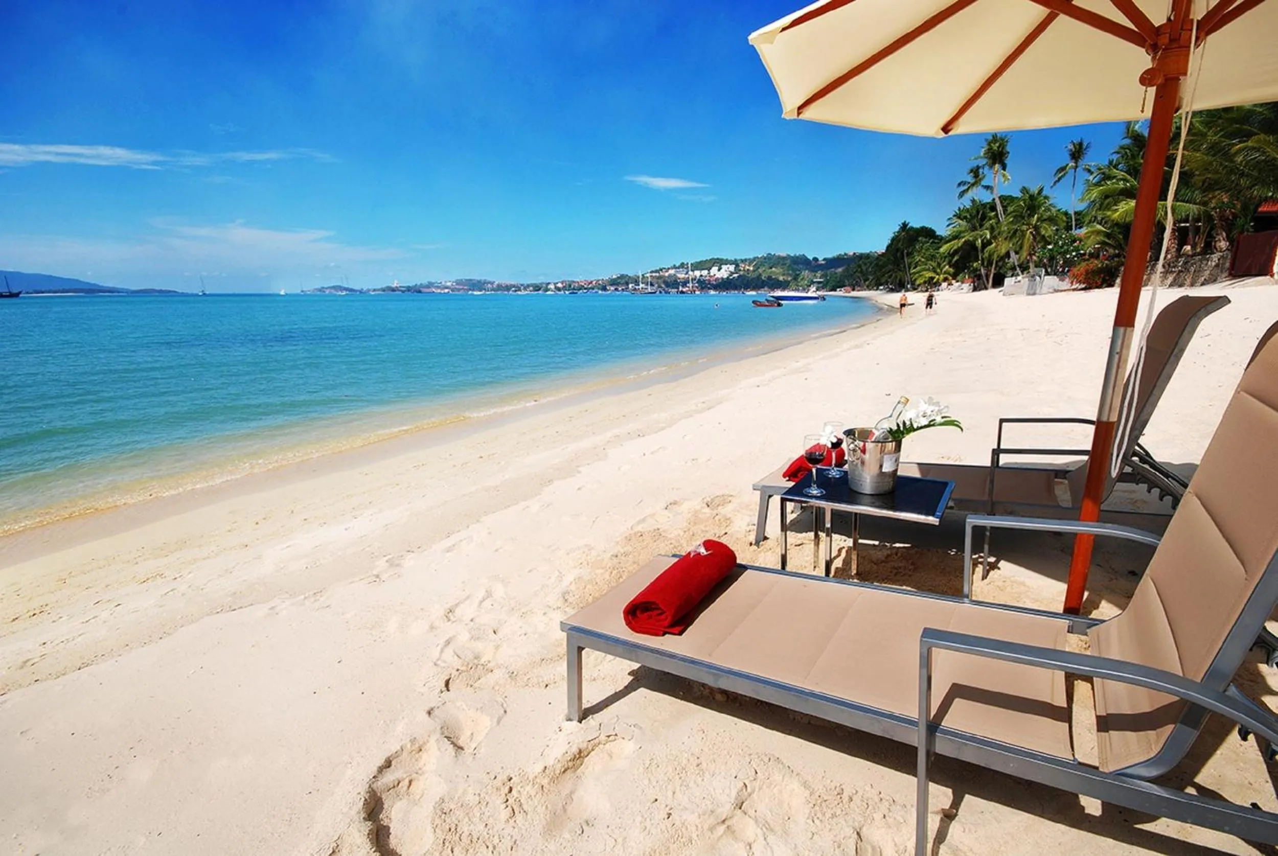 Beach in Villa Labaron