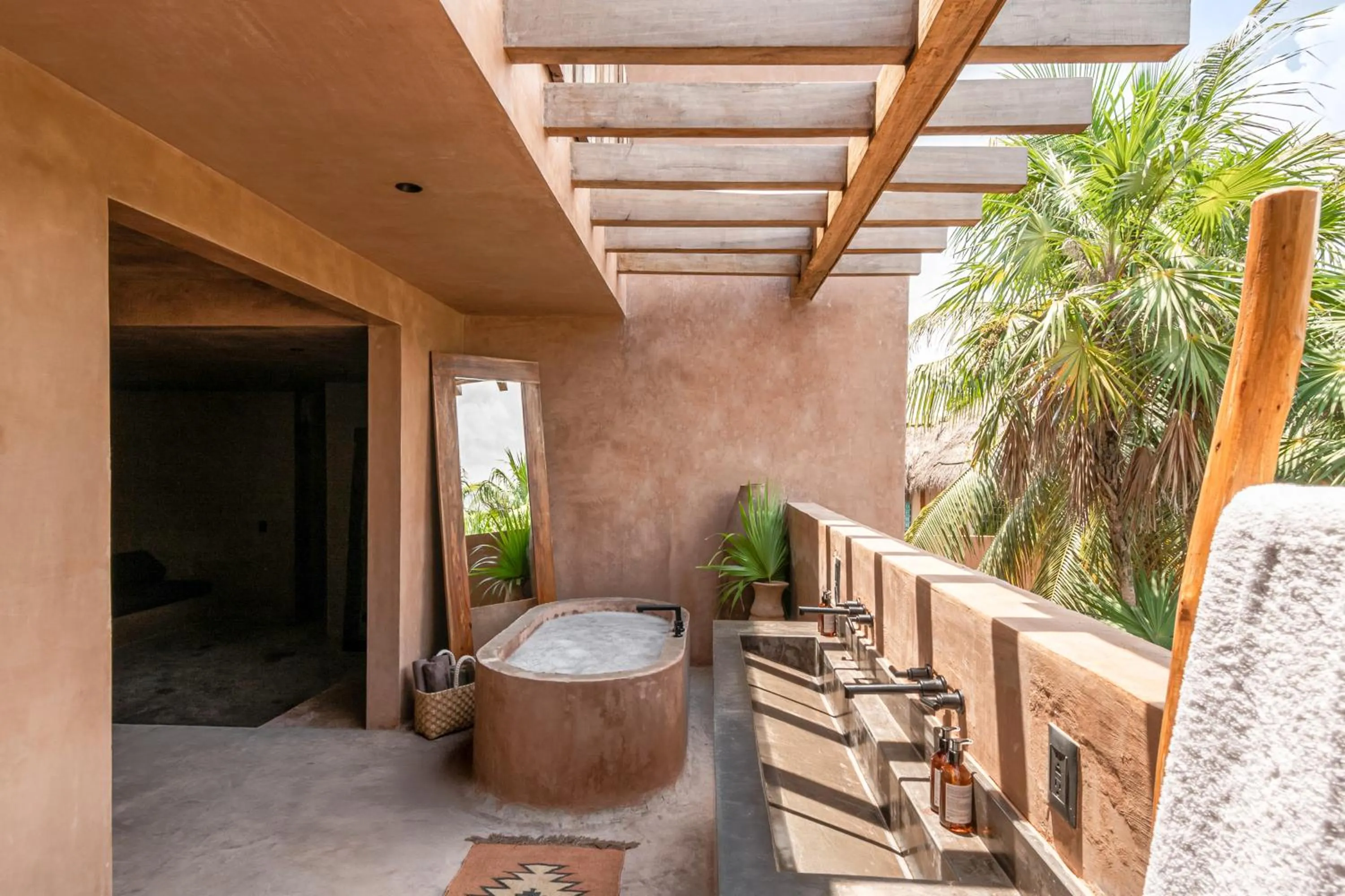 Bath in Xela Tulum, a Member of Design Hotels