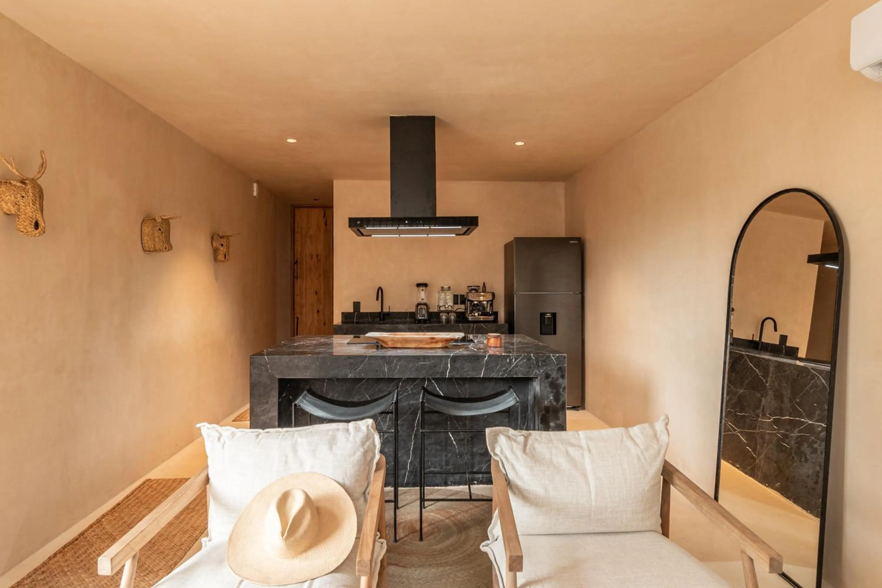 kitchen in Xela Tulum, a Member of Design Hotels