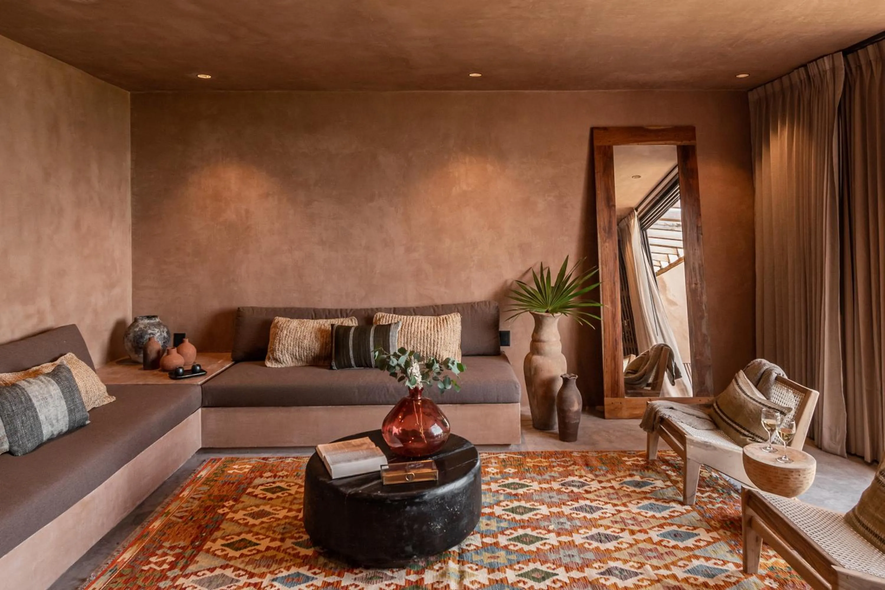 Living room in Xela Tulum, a Member of Design Hotels