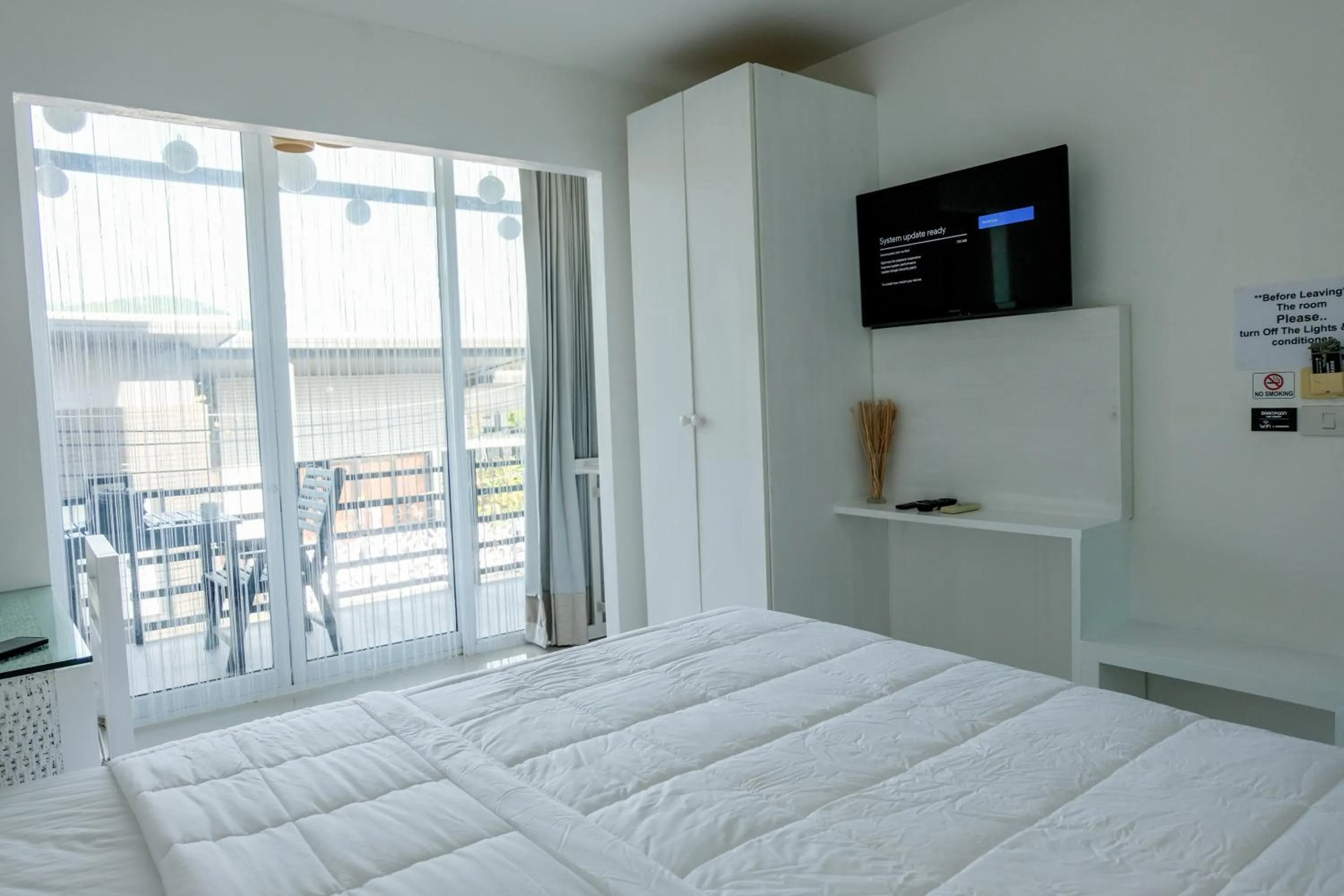 Bed in Baanpoon Apartment