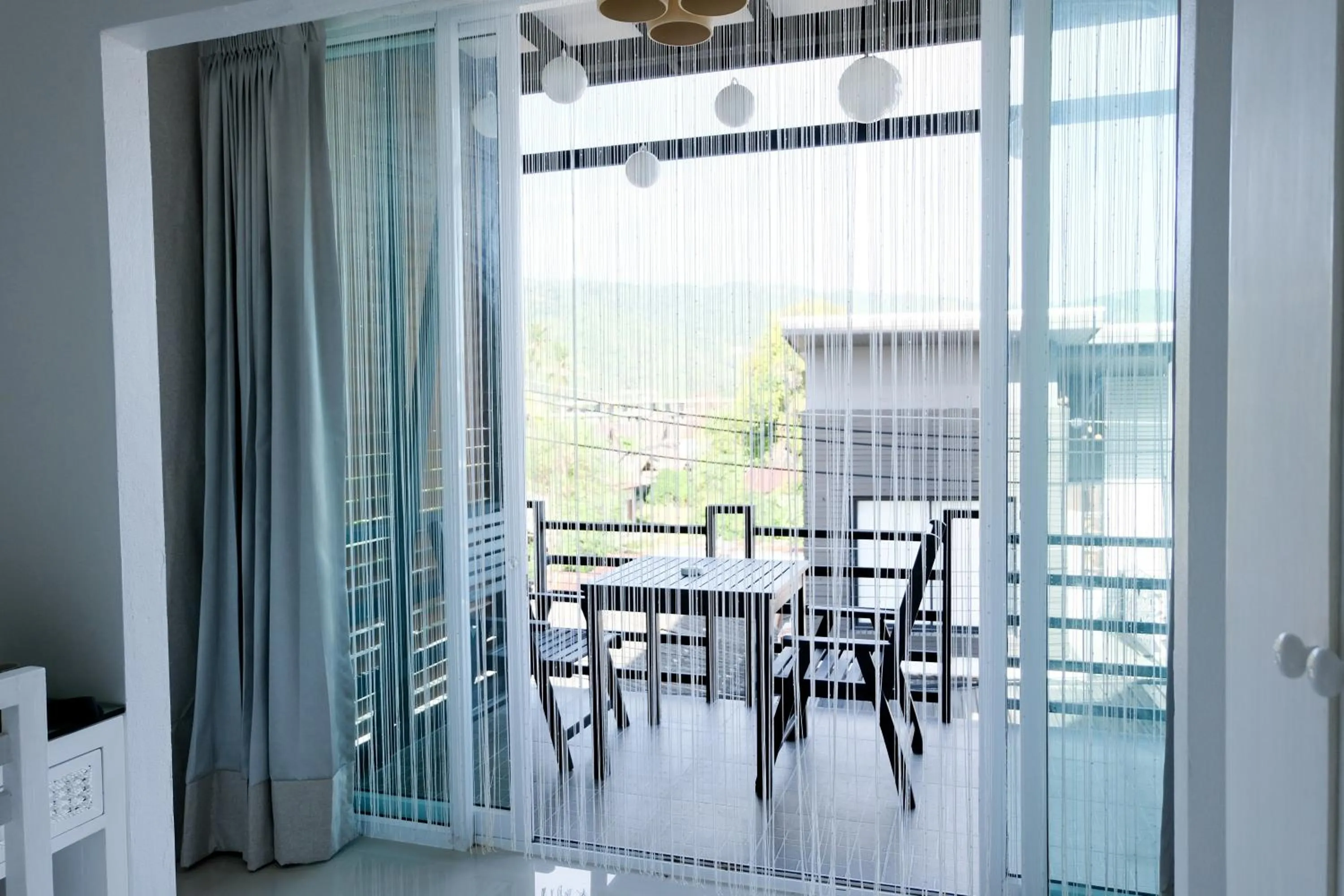 Balcony/Terrace in Baanpoon Apartment