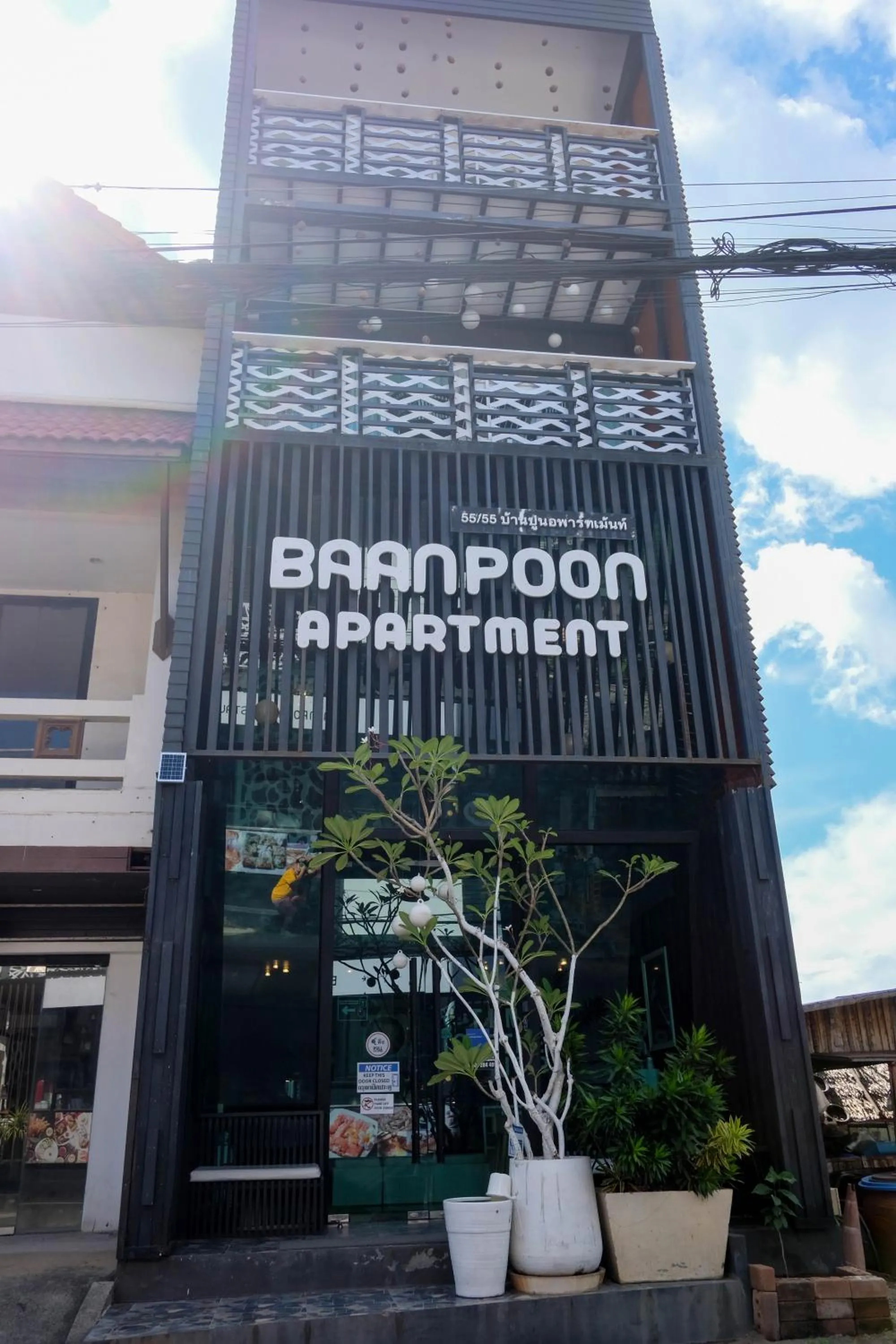 Property building in Baanpoon Apartment