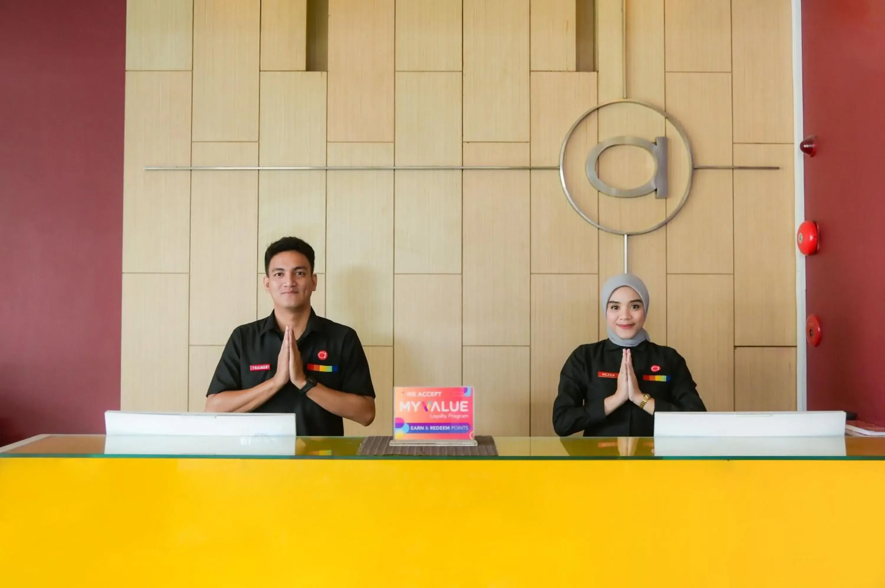 Lobby or reception in Amaris Hotel Gorontalo Lobby or reception in Amaris Hotel Gorontalo