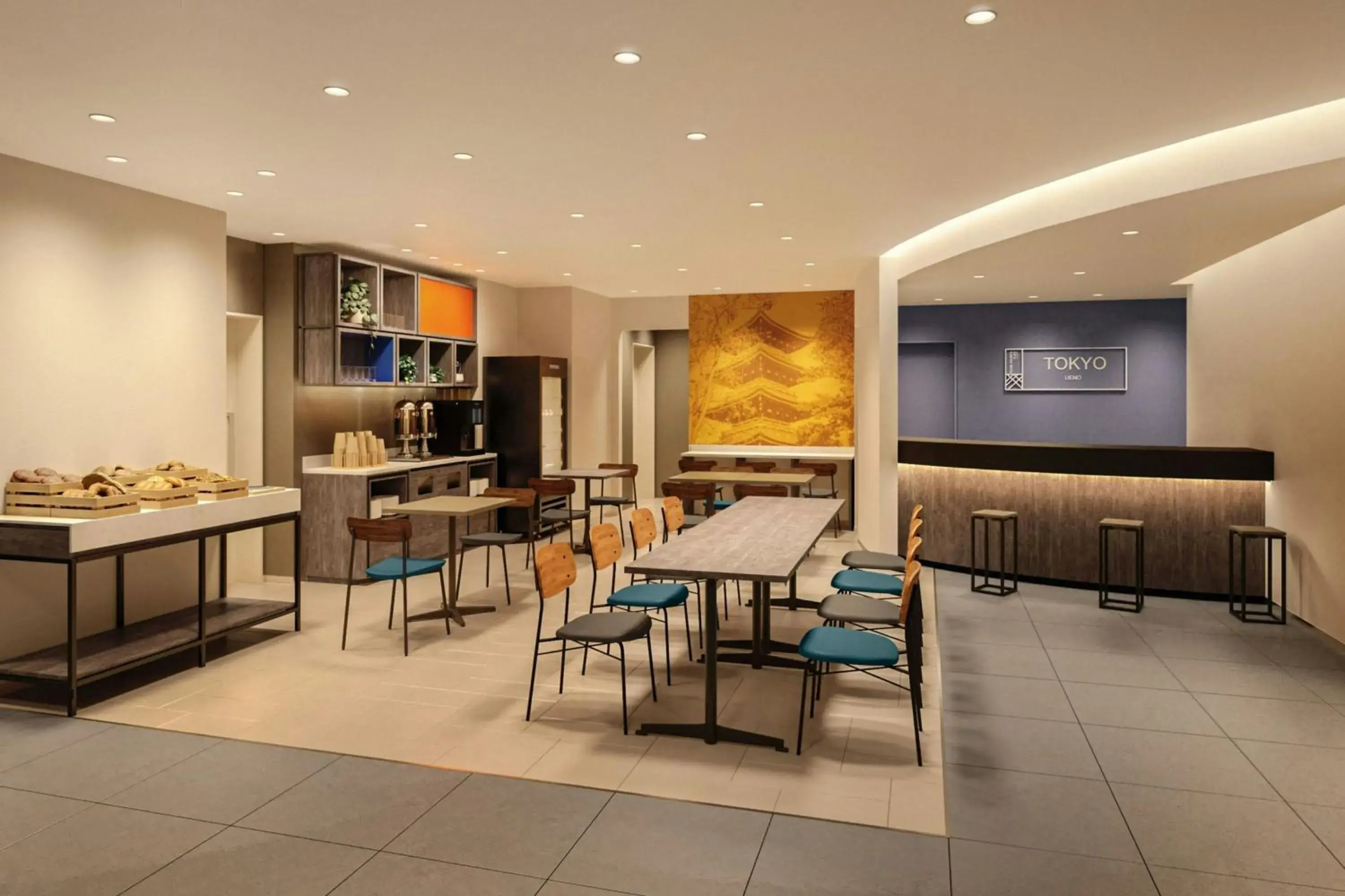 Lobby or reception in Four Points Flex by Sheraton Tokyo Ueno Lobby or reception in Four Points Flex by Sheraton Tokyo Ueno