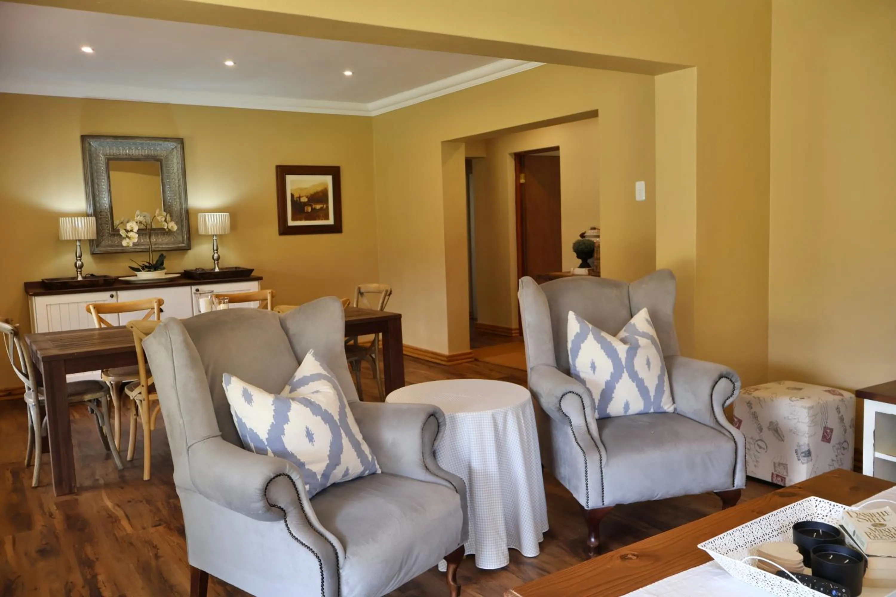 Living room in The Rose Cottage B&B