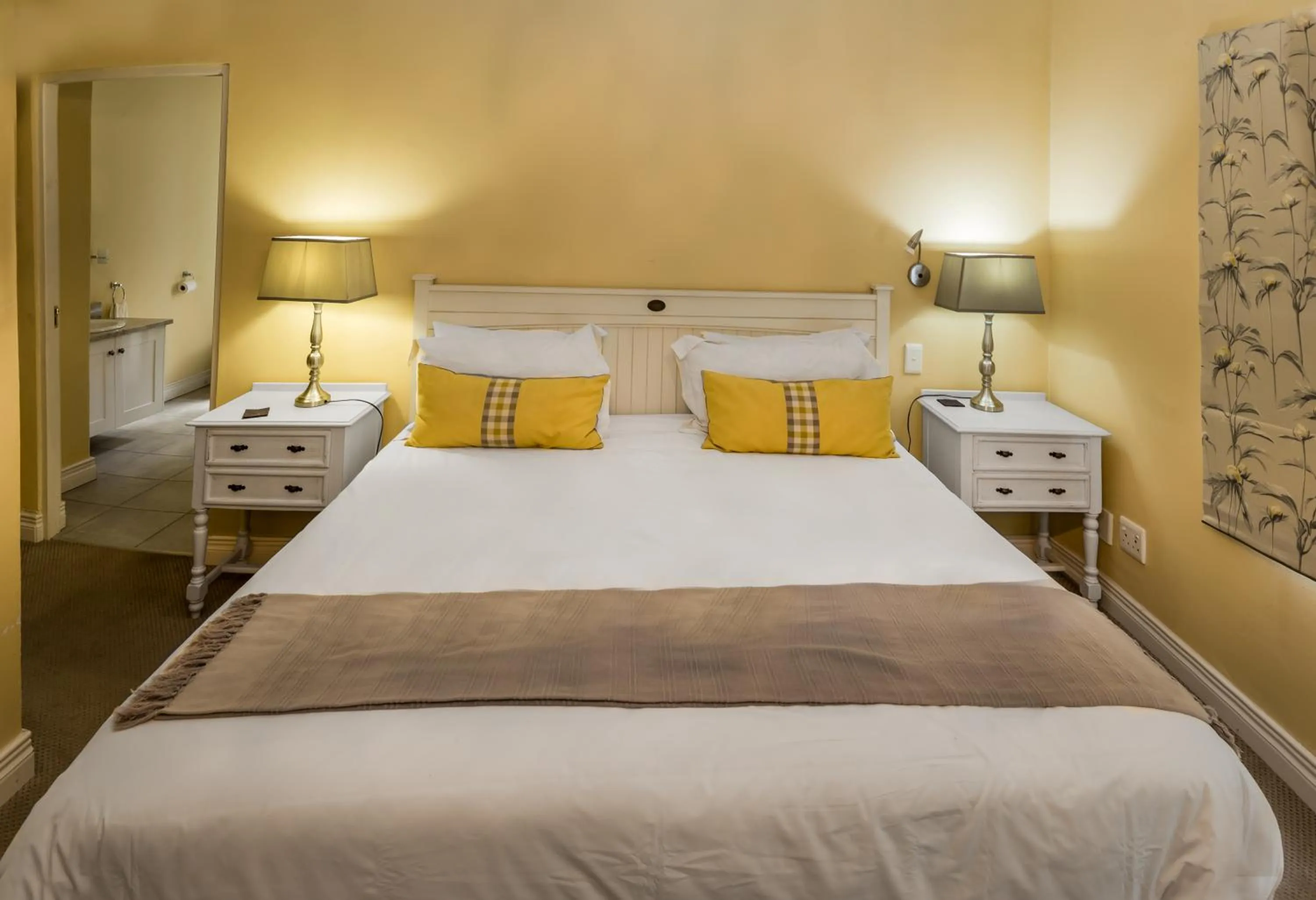 Bed in The Rose Cottage B&B