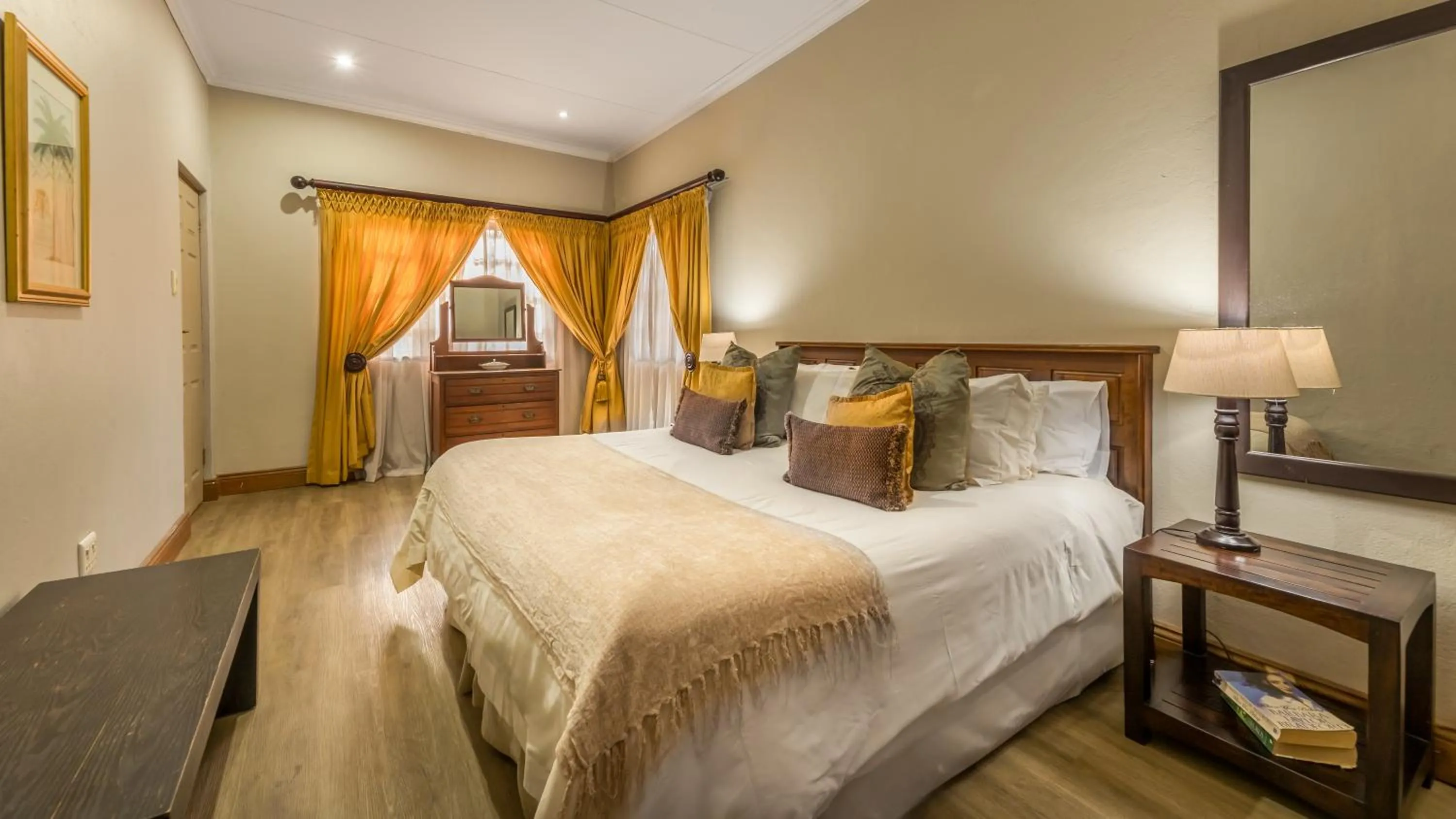 Bed in The Rose Cottage B&B