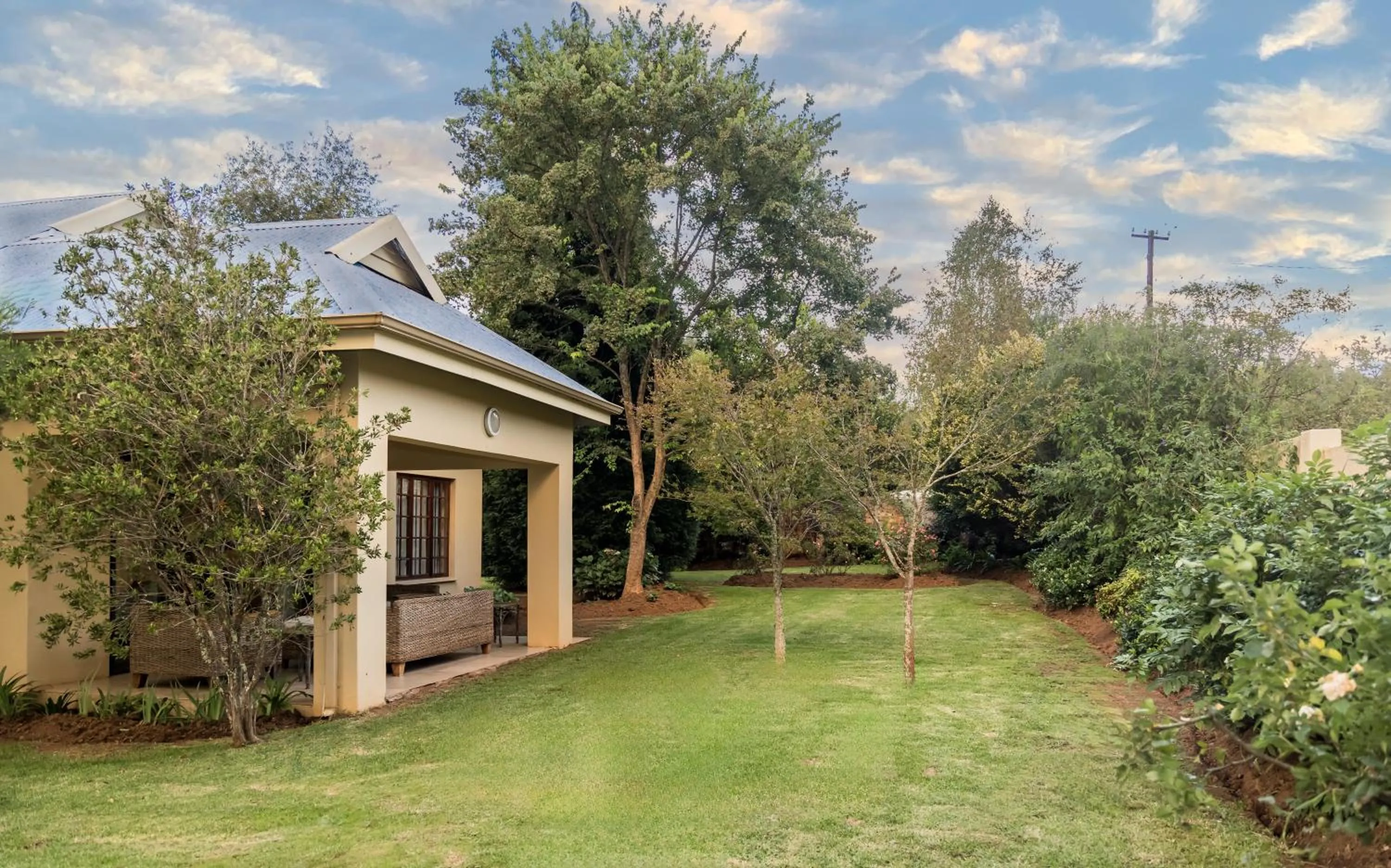 Patio in The Rose Cottage B&B