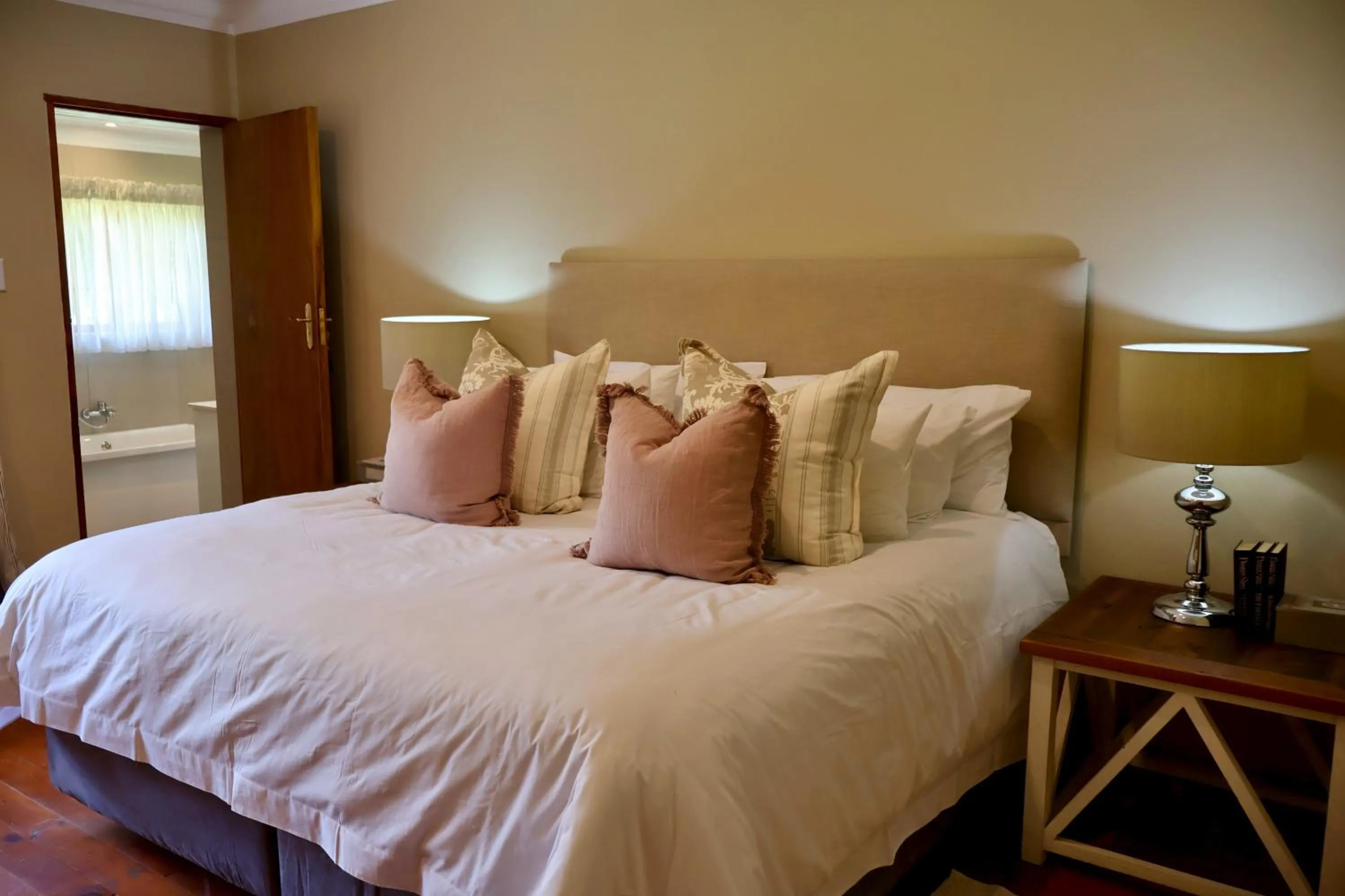 Bed in The Rose Cottage B&B