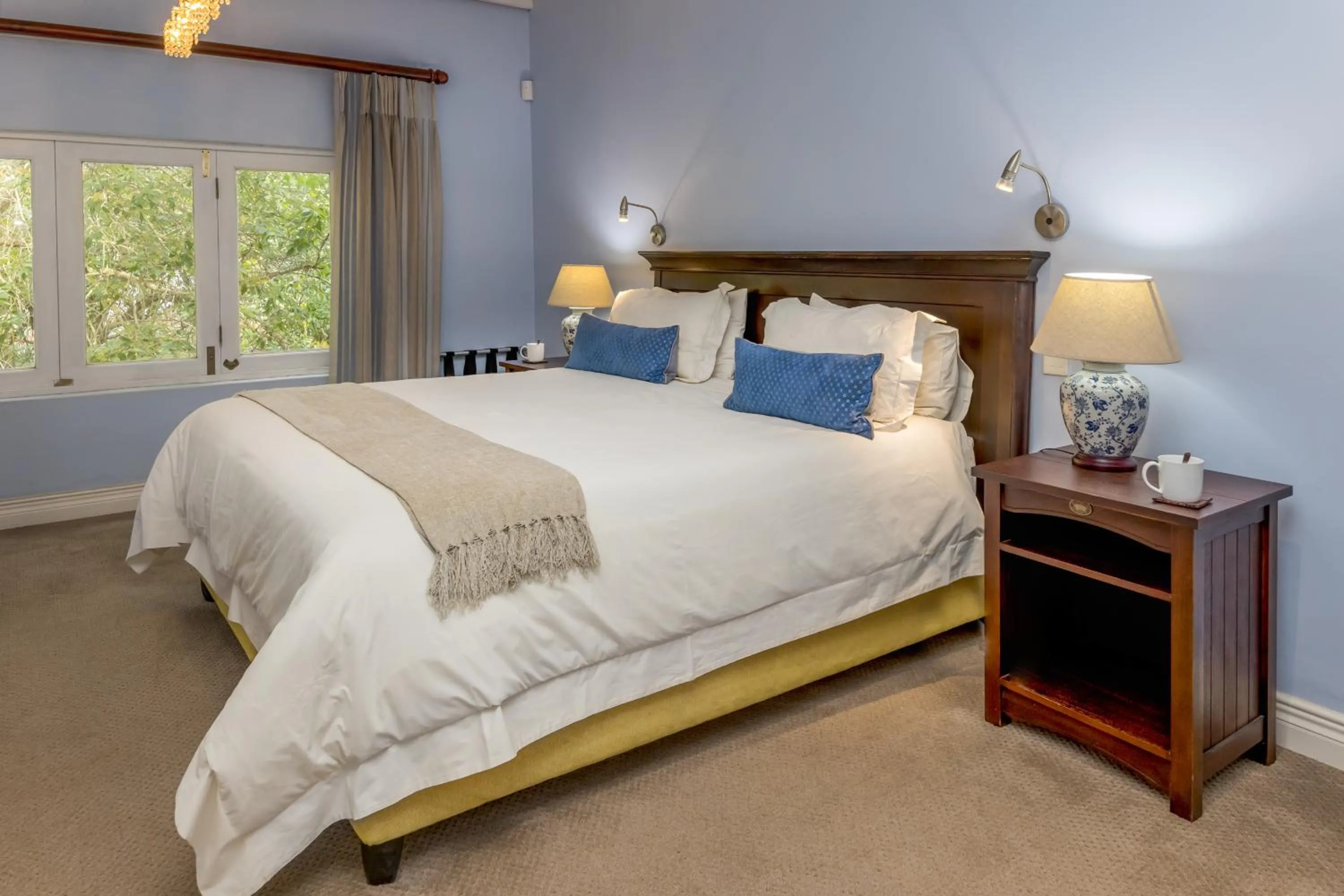 Bed in The Rose Cottage B&B