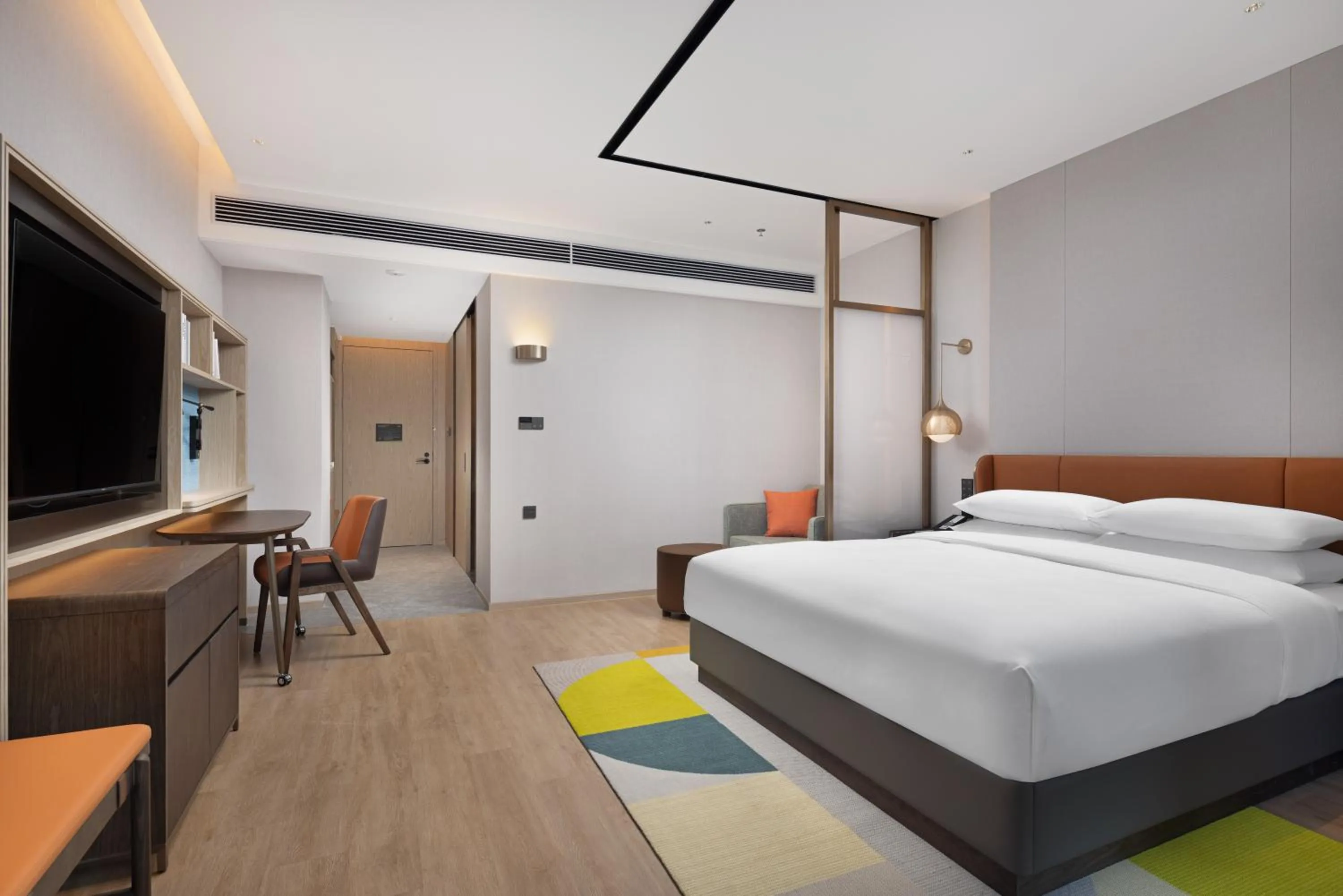 Bed in Home2 Suites by Hilton Guiyang Guanshanhu