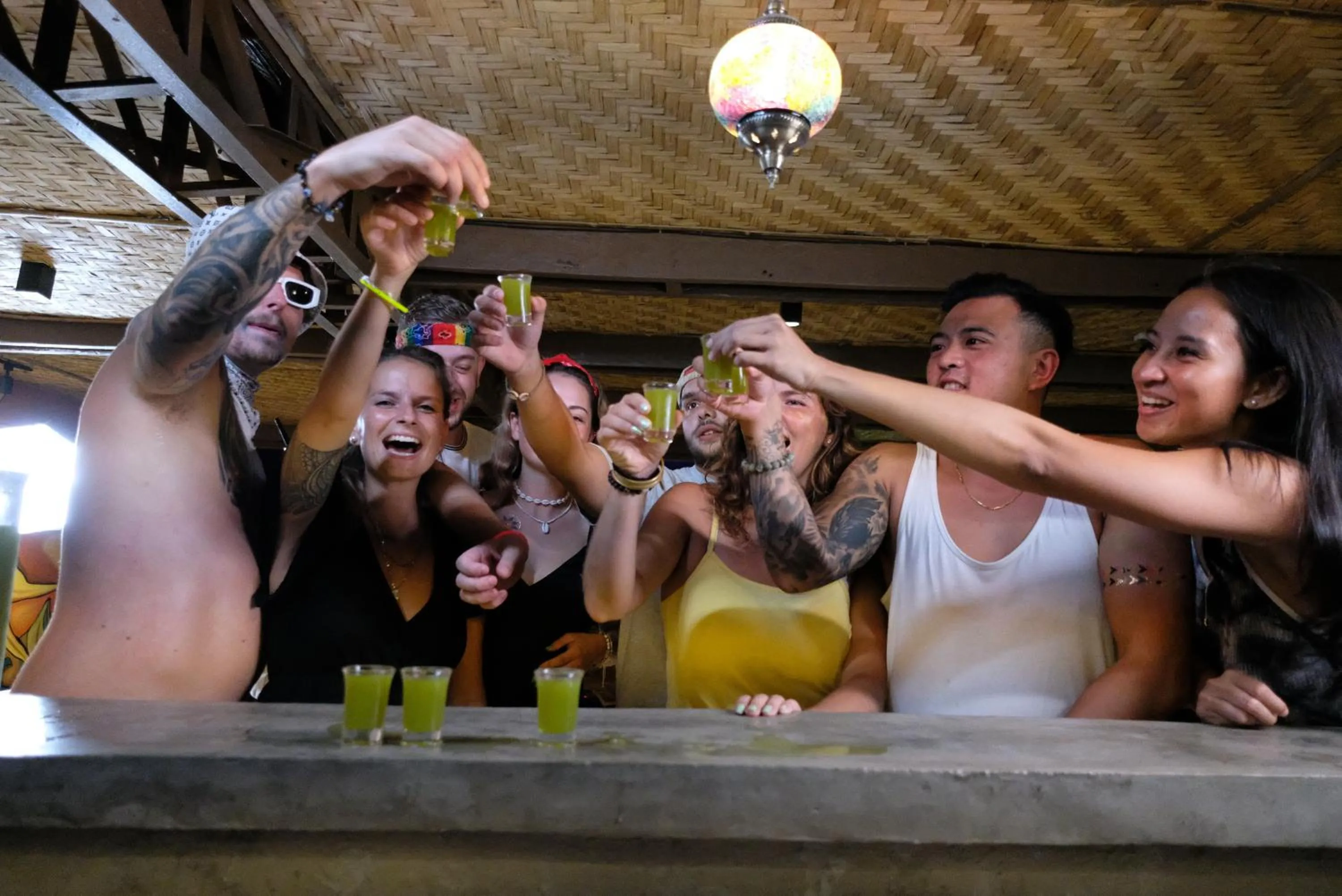 Drinks in Mad Monkey Siquijor