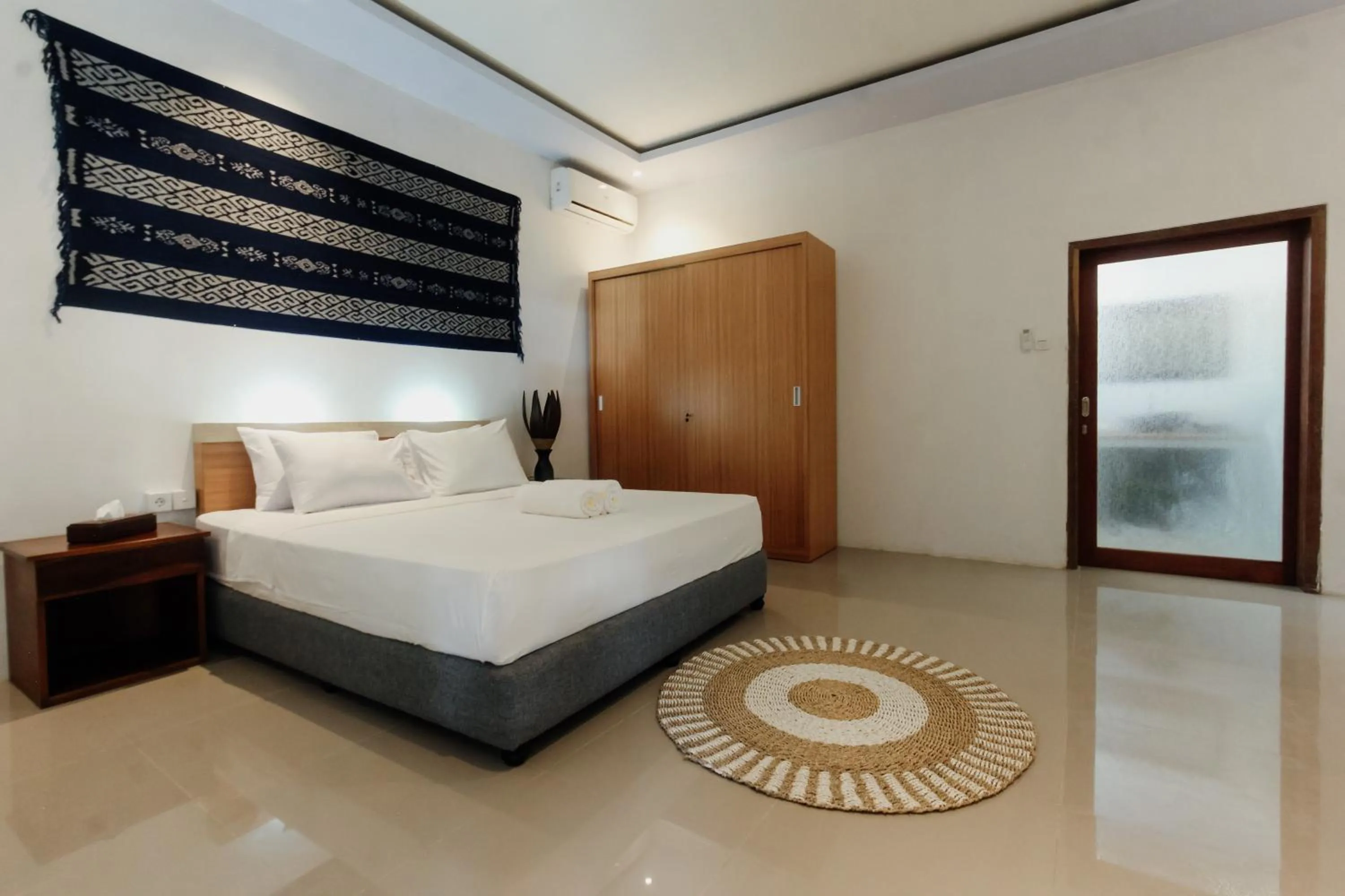 Bed in Sayang Bungalows