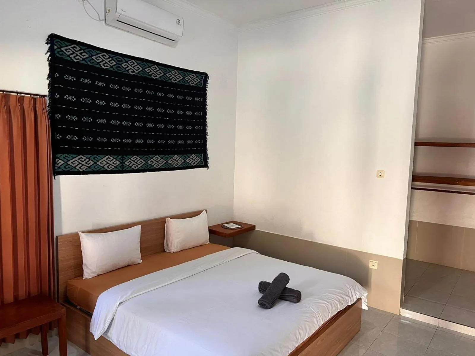 Bed in Sayang Bungalows