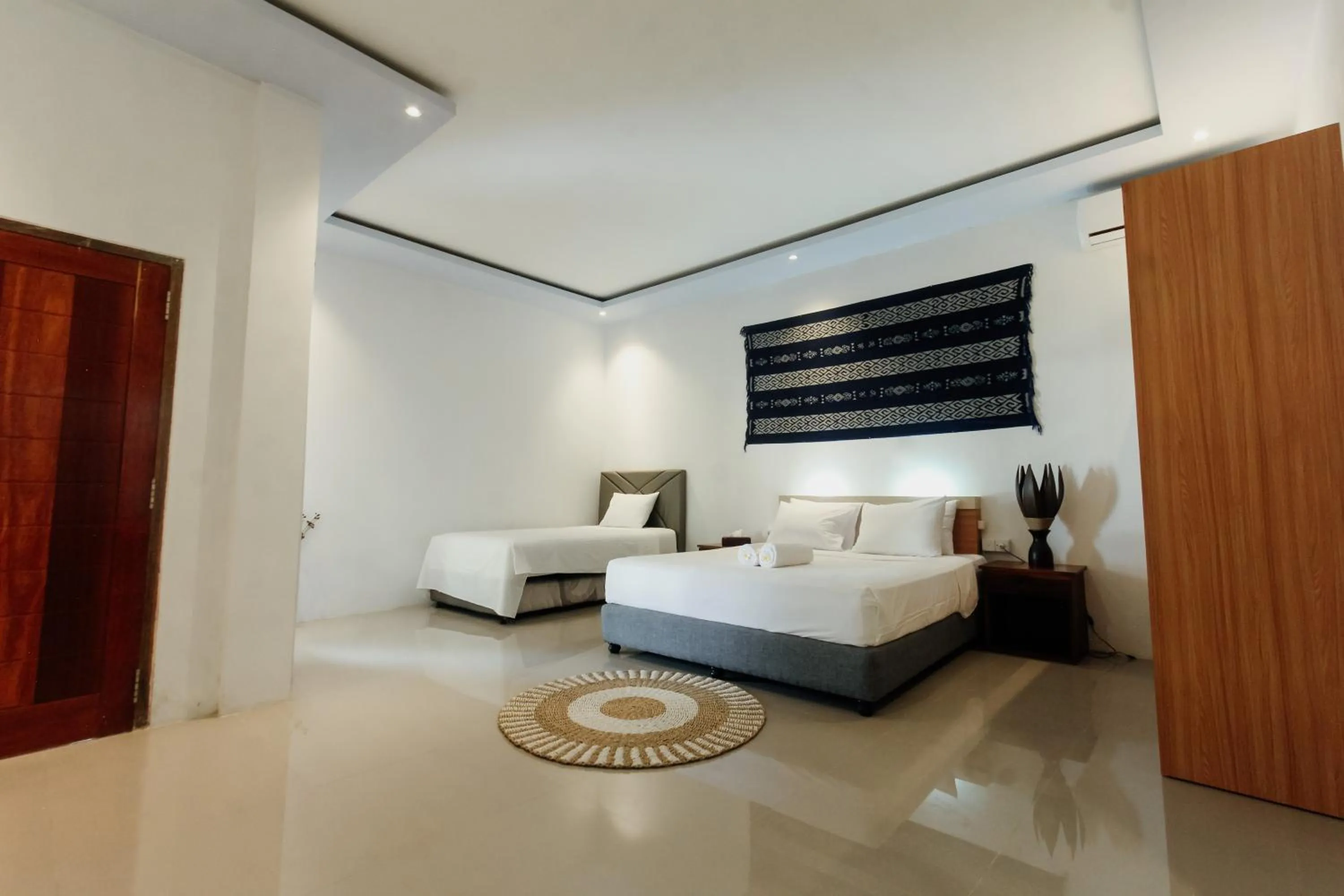 Bed in Sayang Bungalows