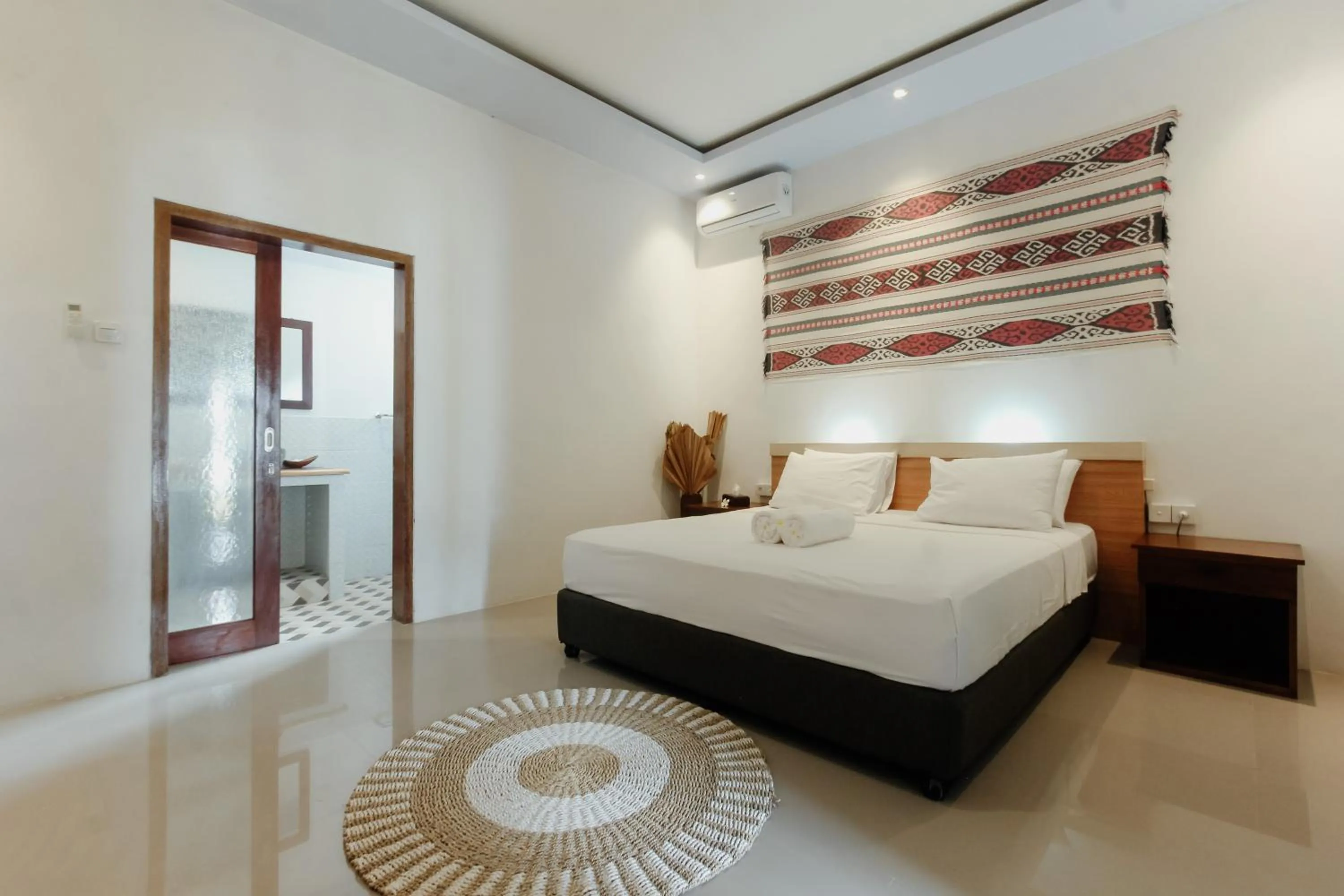 Bed in Sayang Bungalows