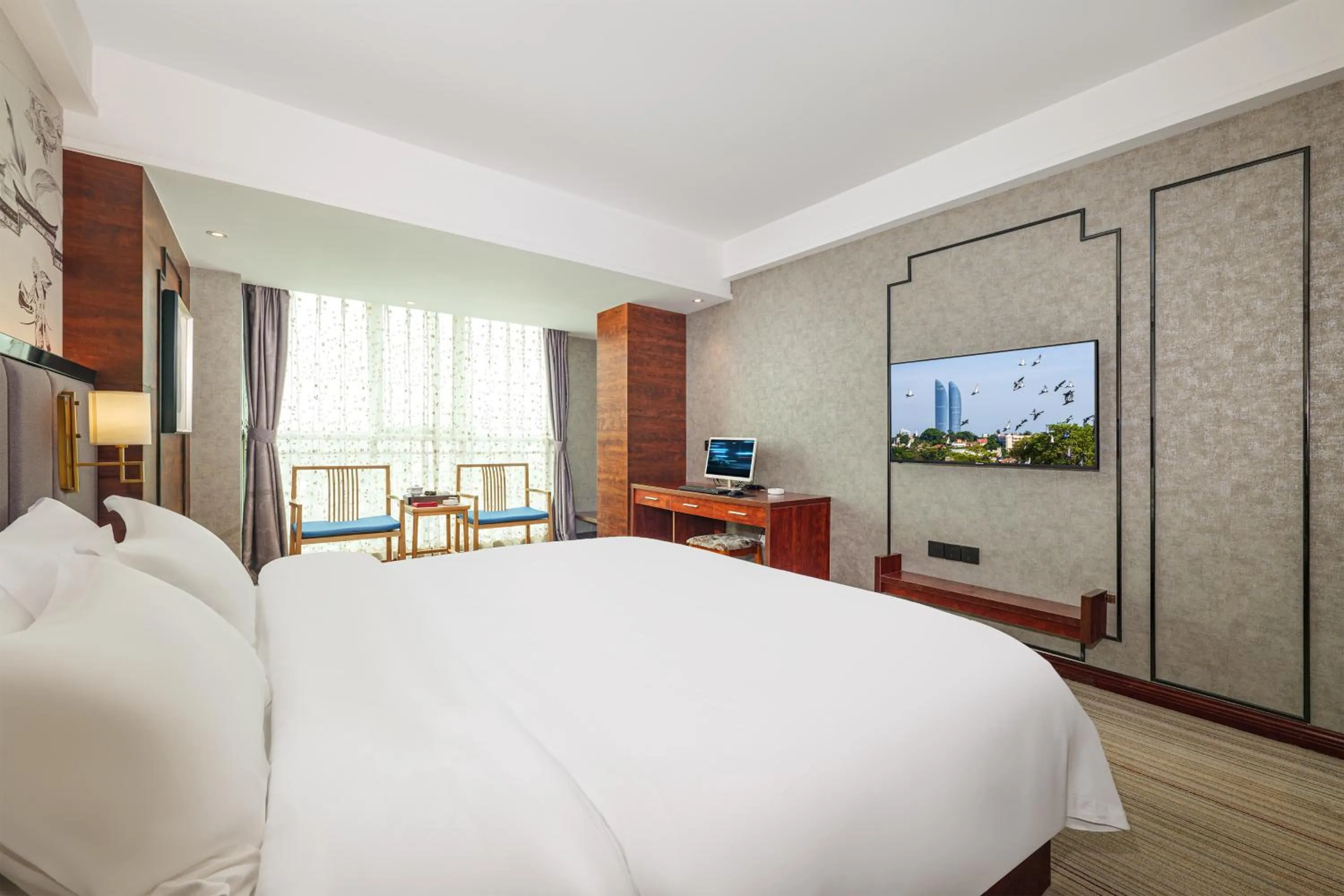 Bed in Xiamen Xiangzun Hotel - Huijing Plaza Branch