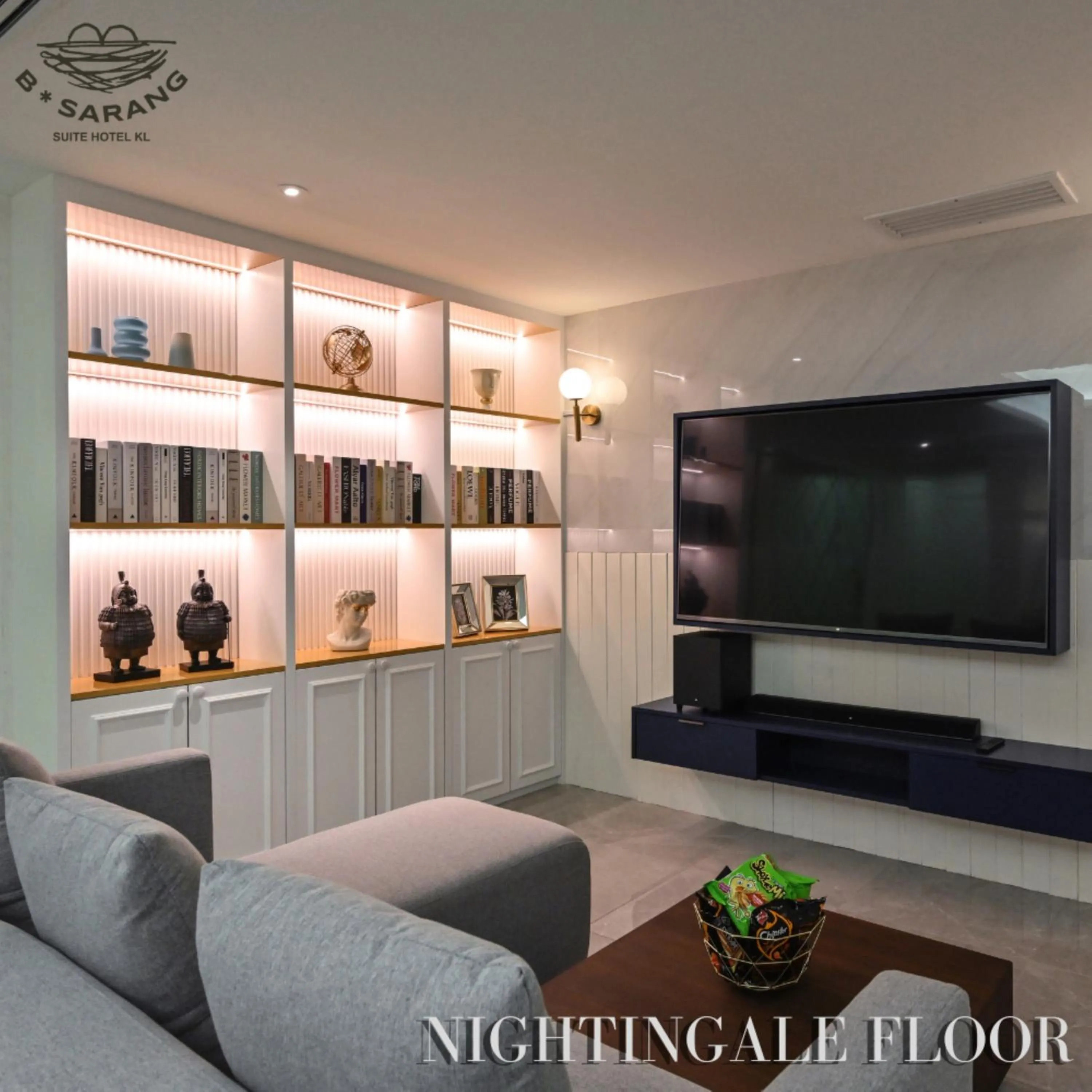 TV and multimedia in B Sarang Suite Hotel Kuala Lumpur