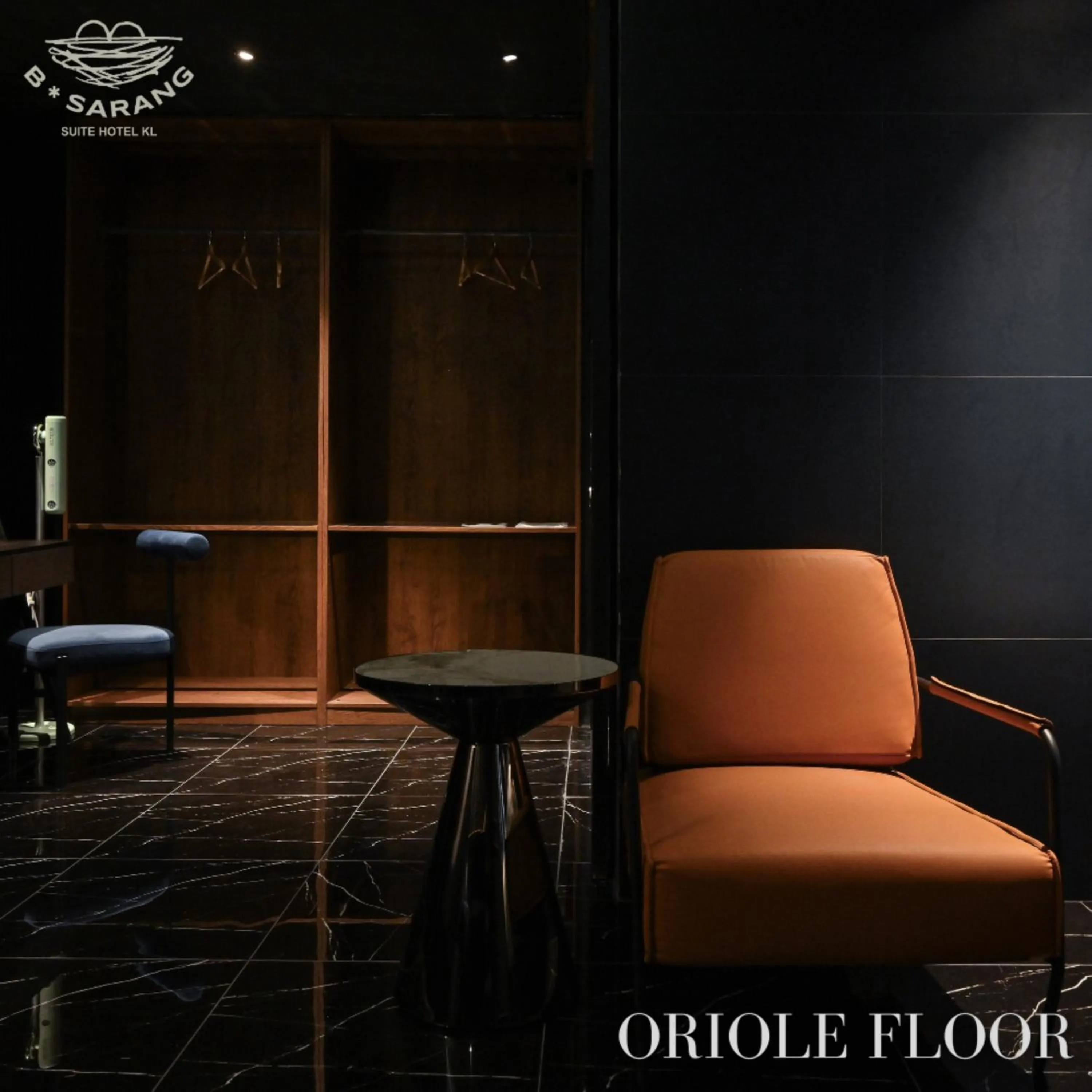 wardrobe in B Sarang Suite Hotel Kuala Lumpur