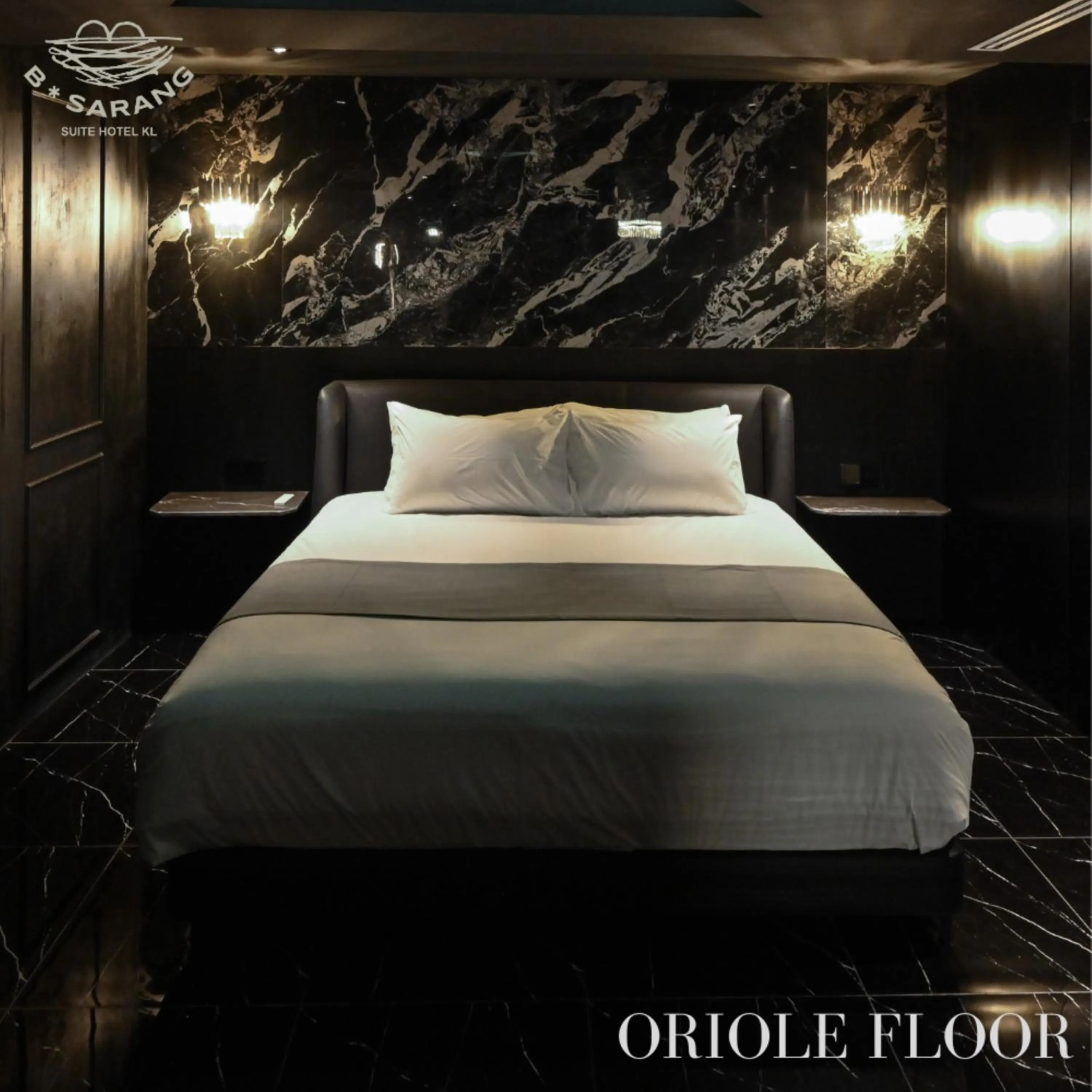 Bed in B Sarang Suite Hotel Kuala Lumpur
