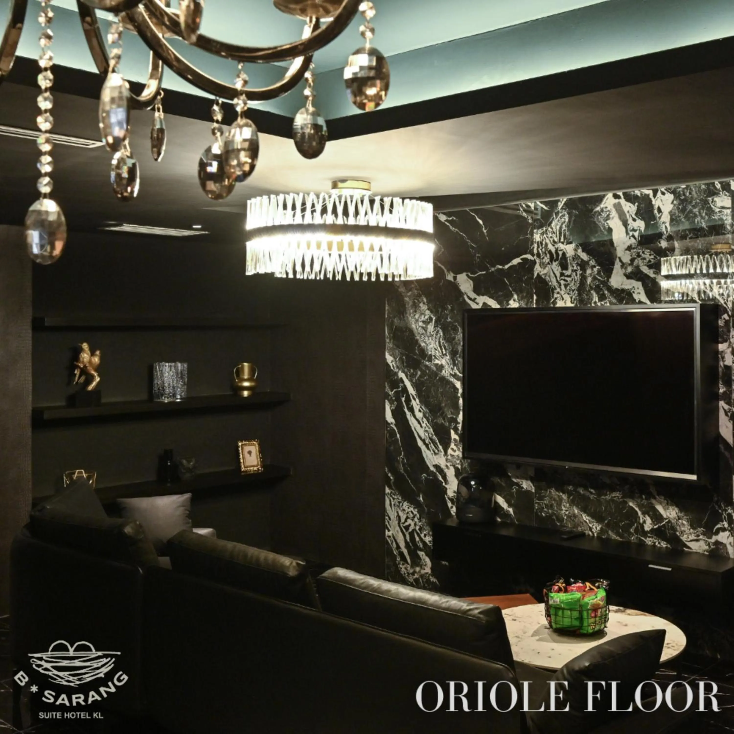 TV and multimedia in B Sarang Suite Hotel Kuala Lumpur