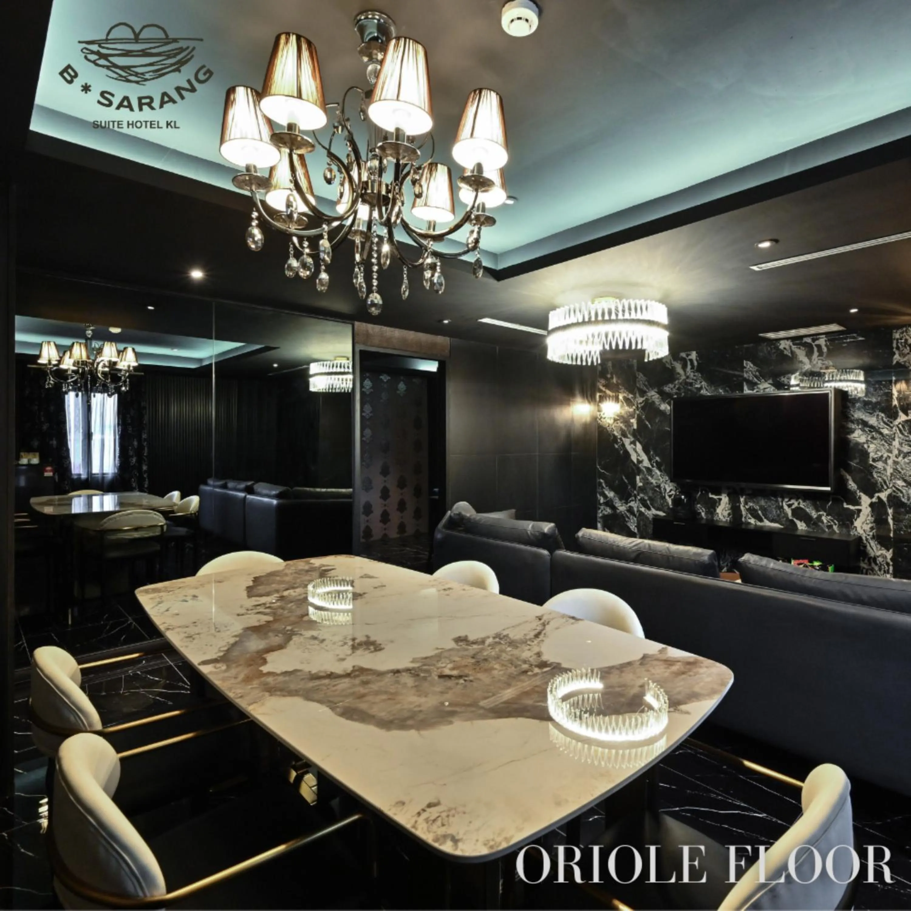 TV and multimedia in B Sarang Suite Hotel Kuala Lumpur