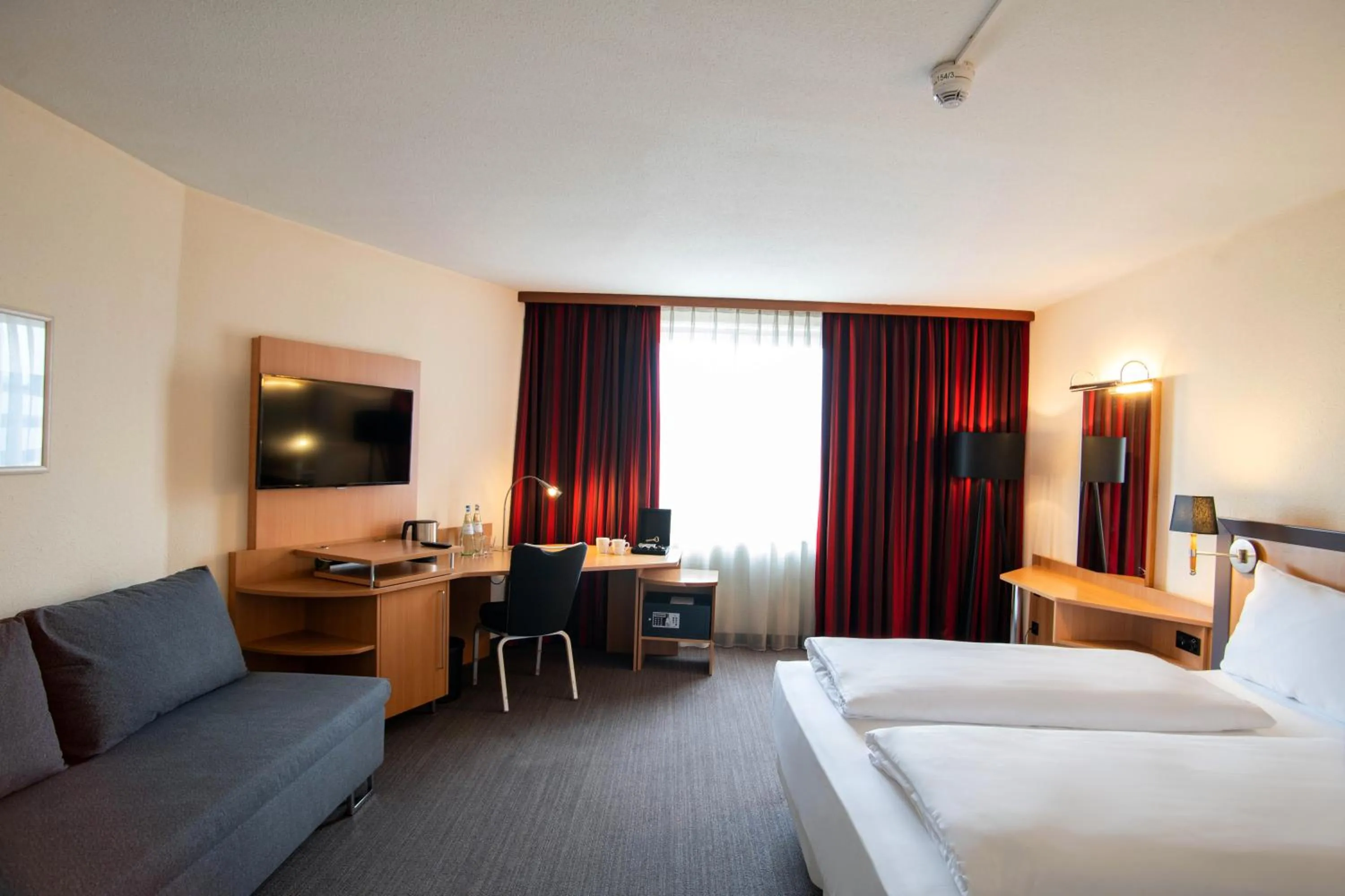 Bed in Best Western Conference Airporthotel Frankfurt Mörfelden