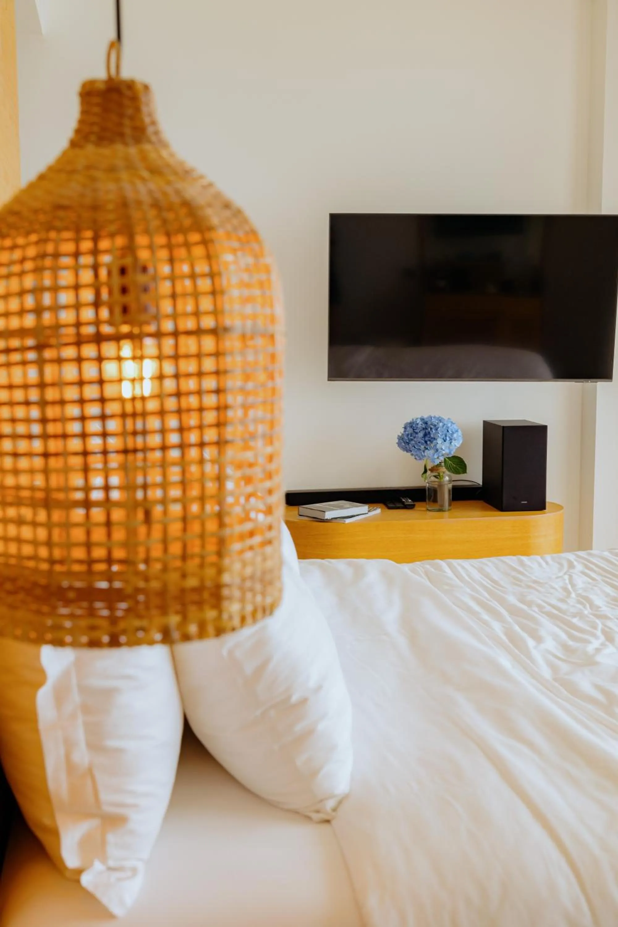 Bed in Elite Atoll Beachfront Hotel