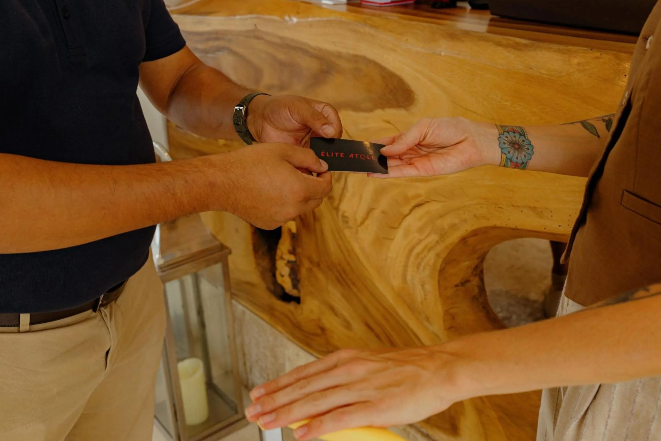 Lobby or reception in Elite Atoll Beachfront Hotel