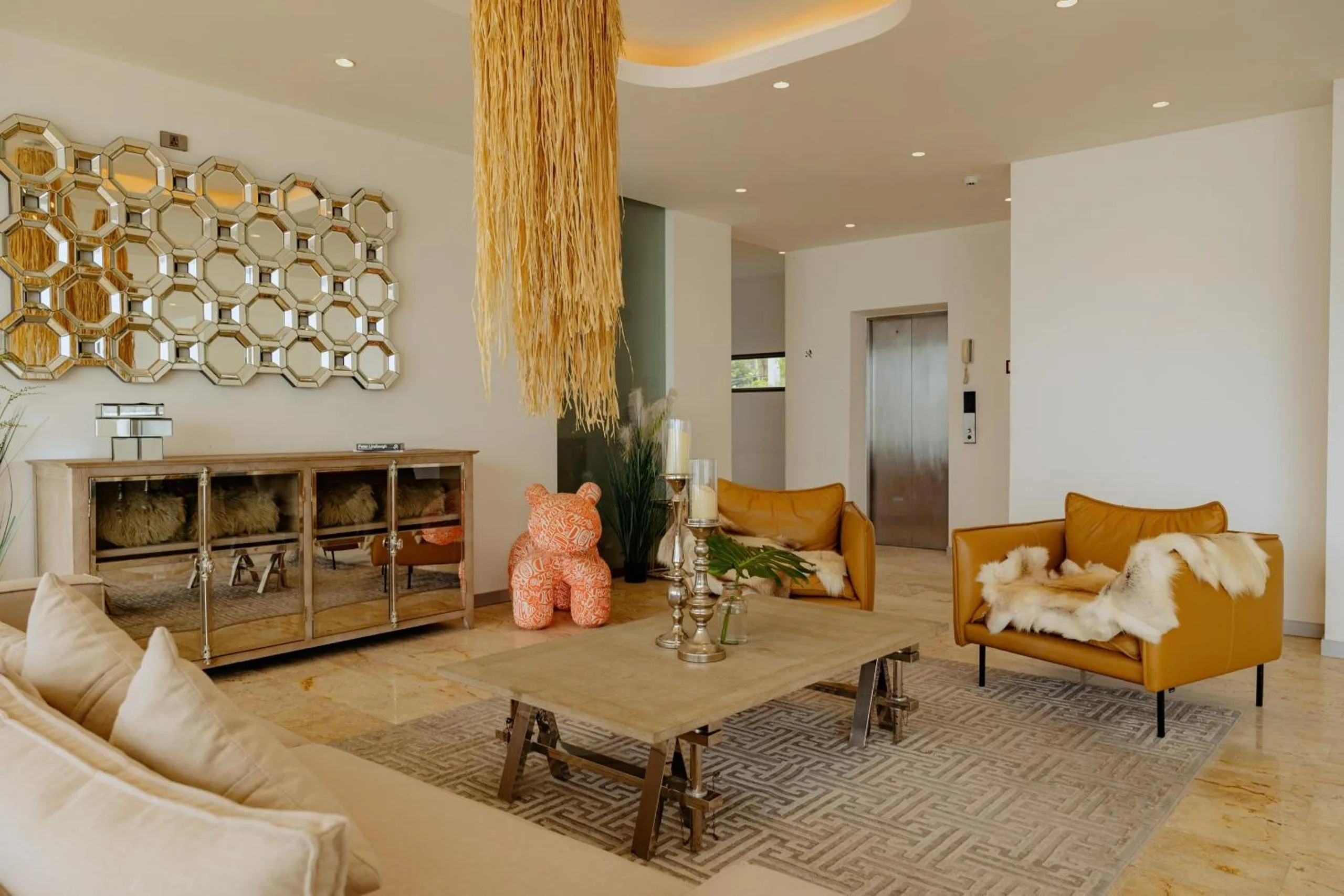 Seating area in Elite Atoll Beachfront Hotel