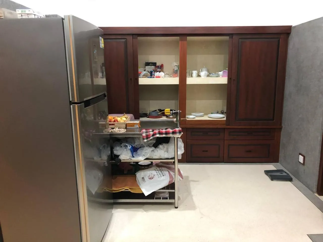 Kitchen or kitchenette in Villa La more