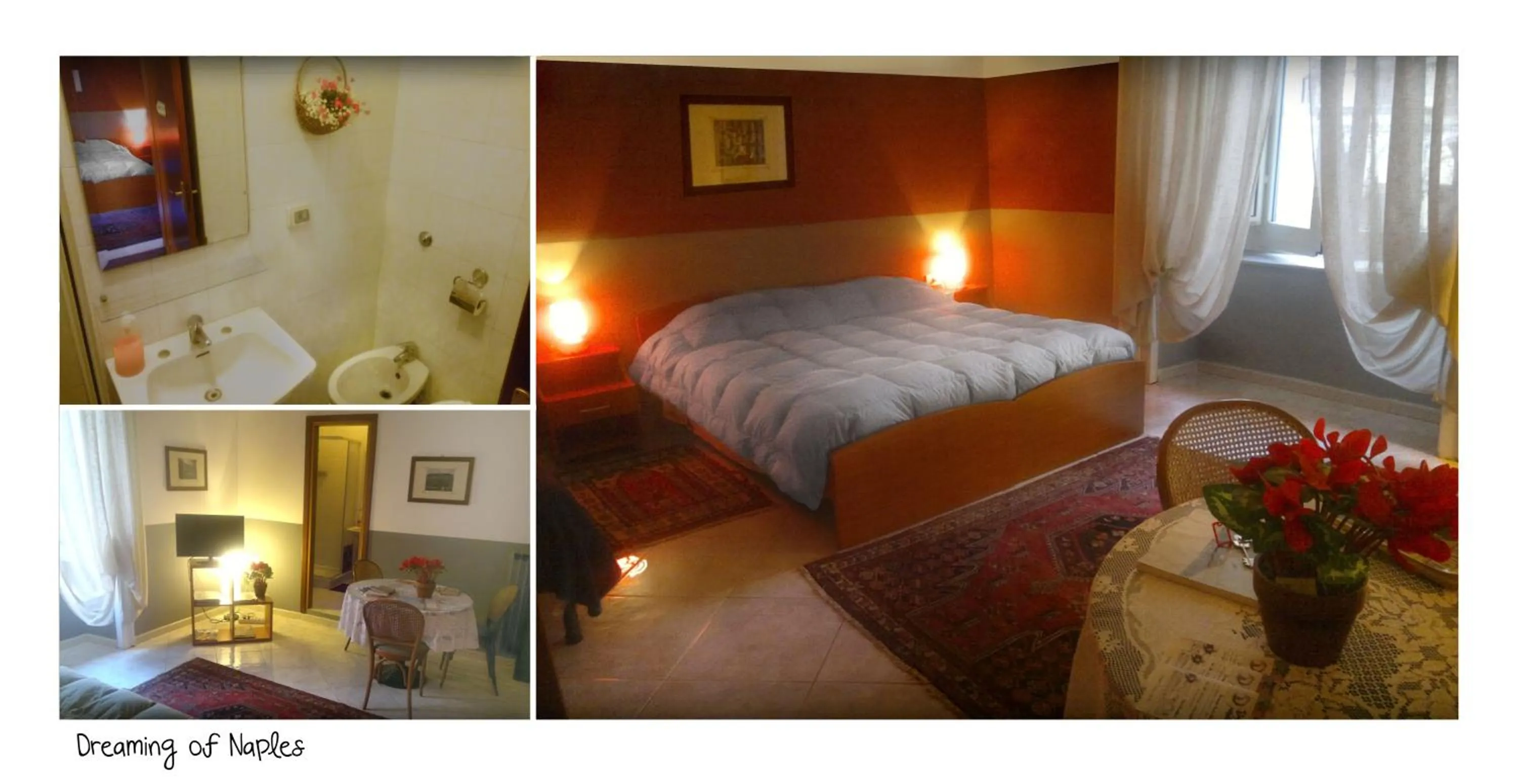 Photo of the whole room, Bed in Dreaming of Naples