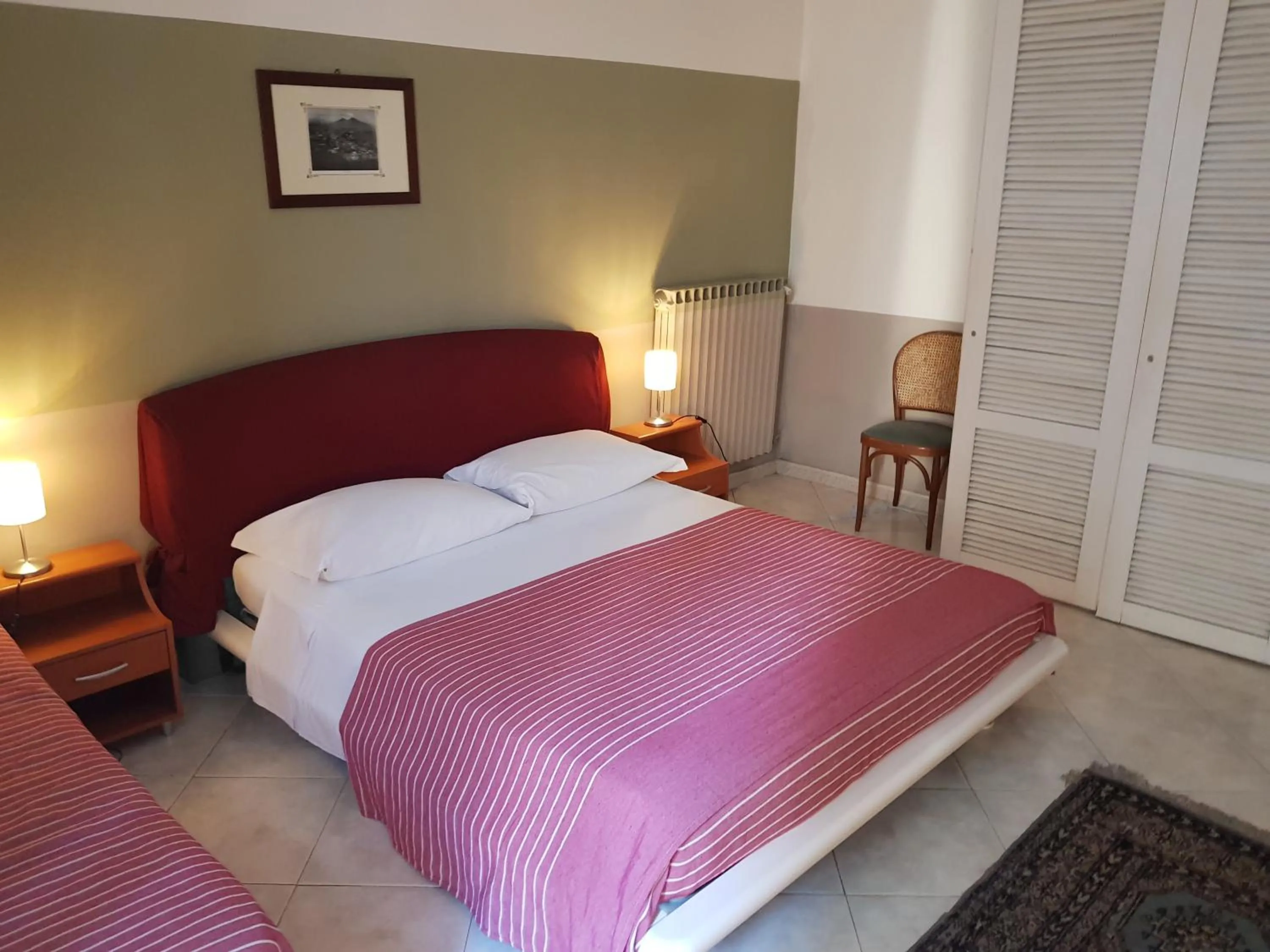 Bed in Dreaming of Naples