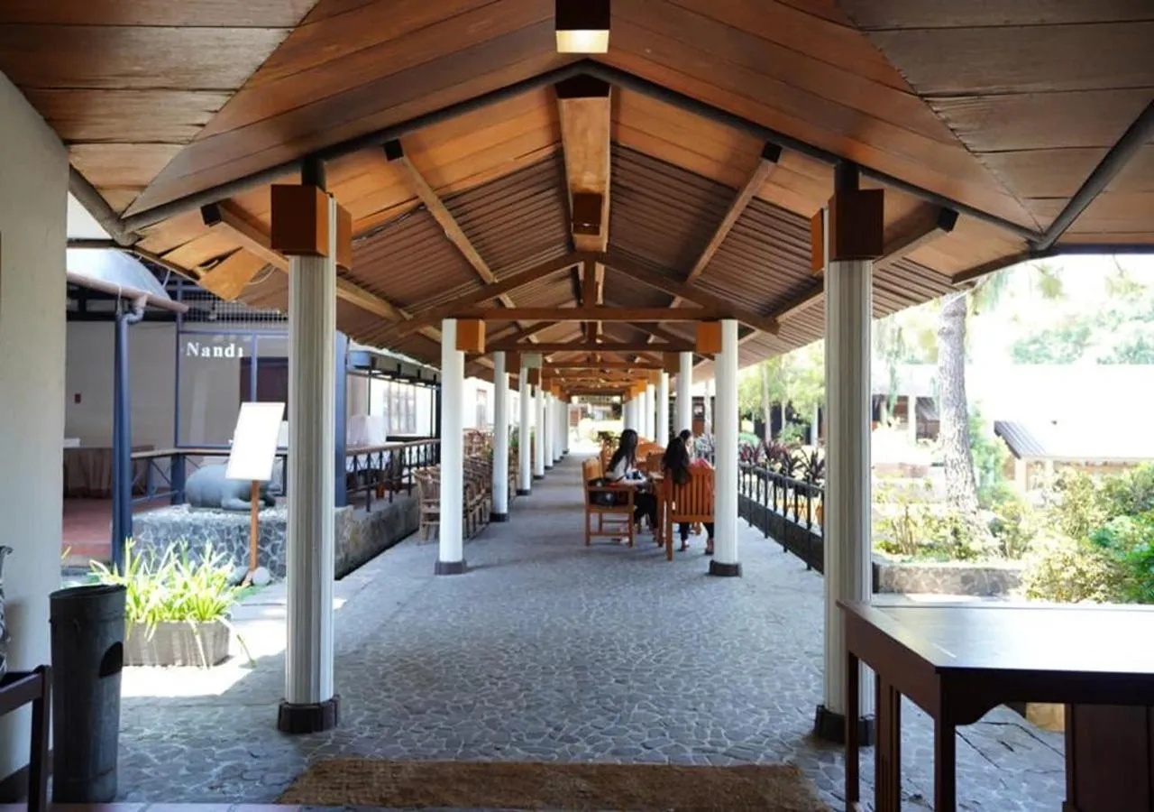 Patio in Hotel Grand Panorama Lembang