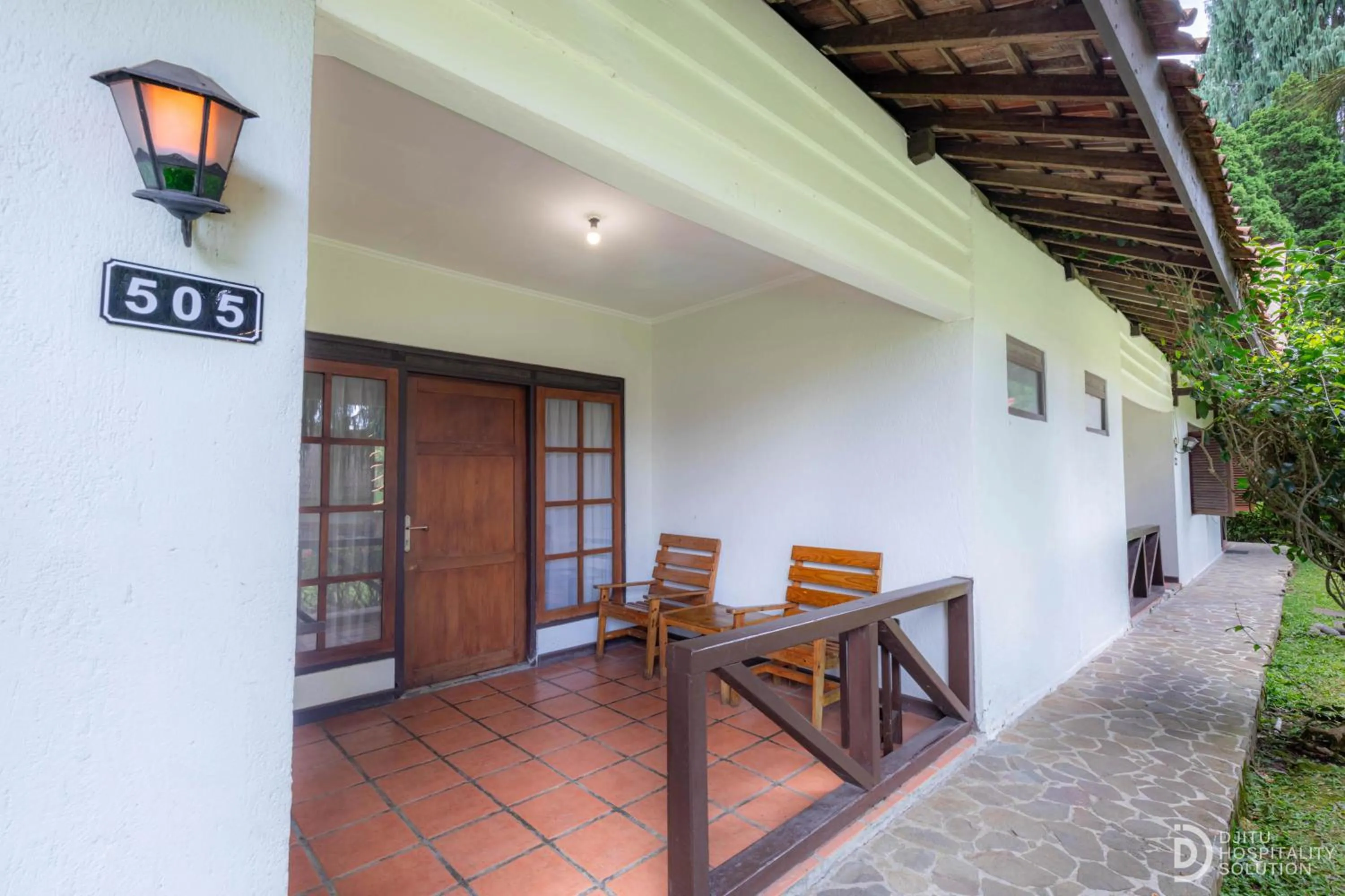 Balcony/Terrace in Hotel Grand Panorama Lembang