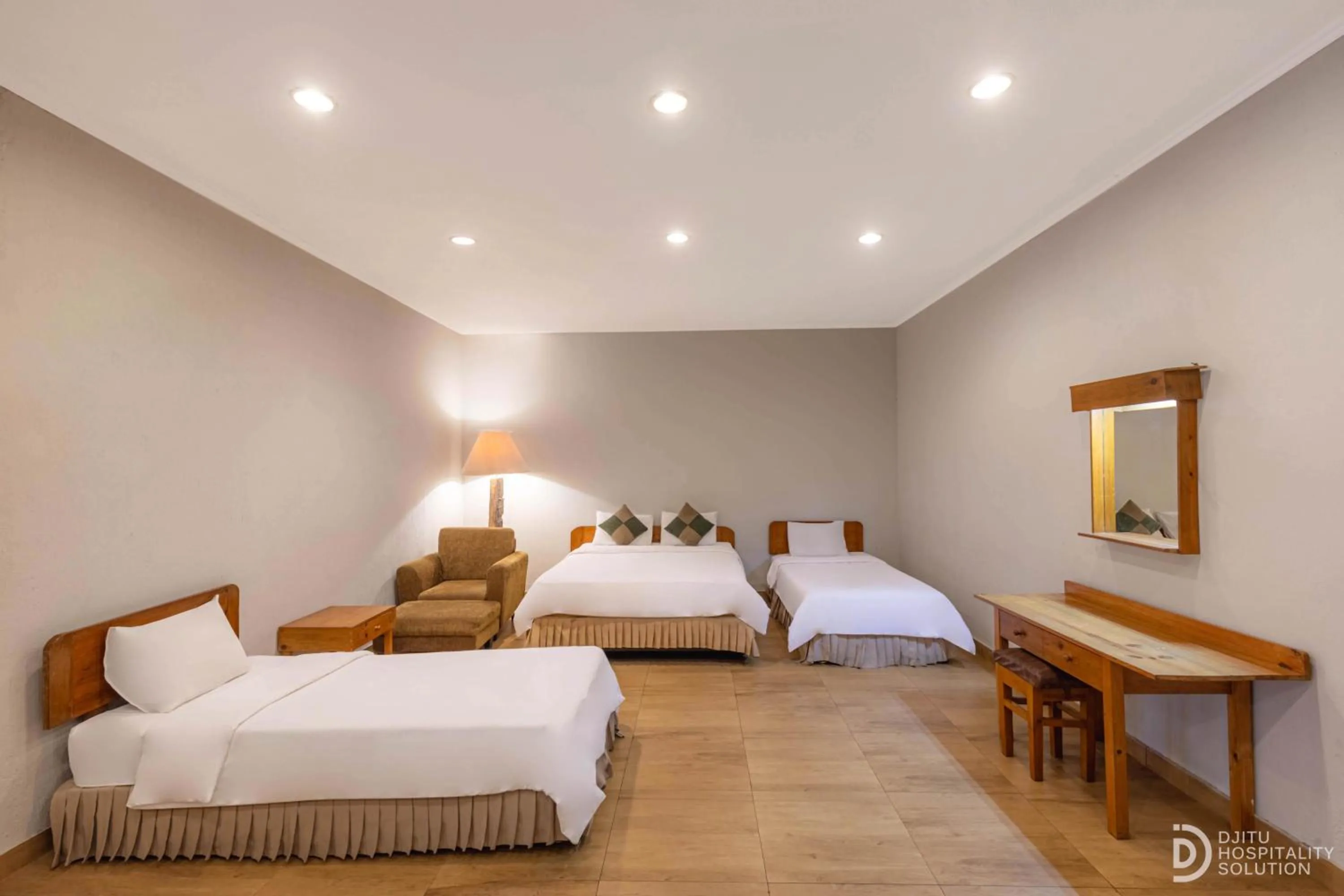 Bedroom, Bed in Hotel Grand Panorama Lembang