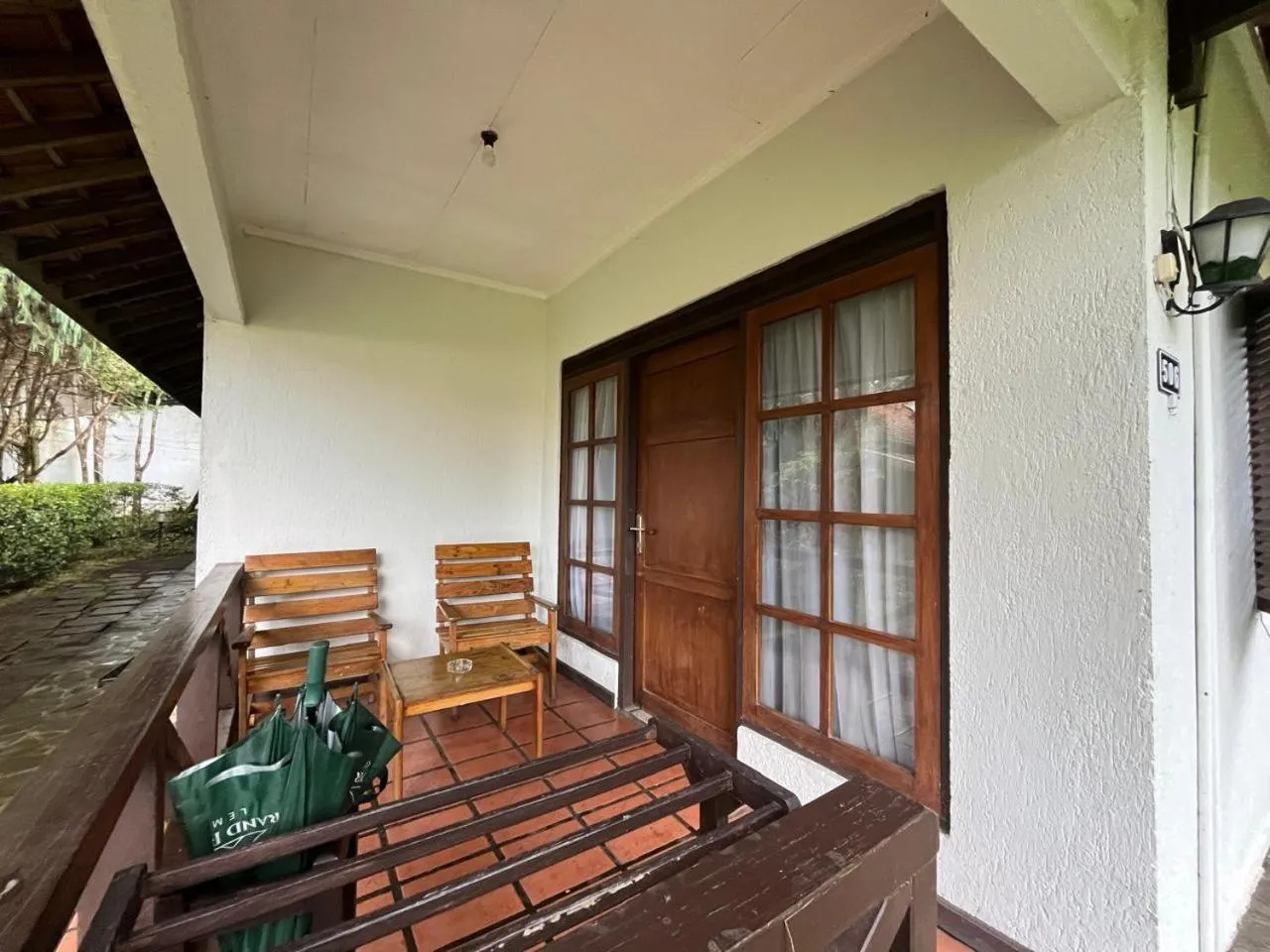 Patio in Hotel Grand Panorama Lembang