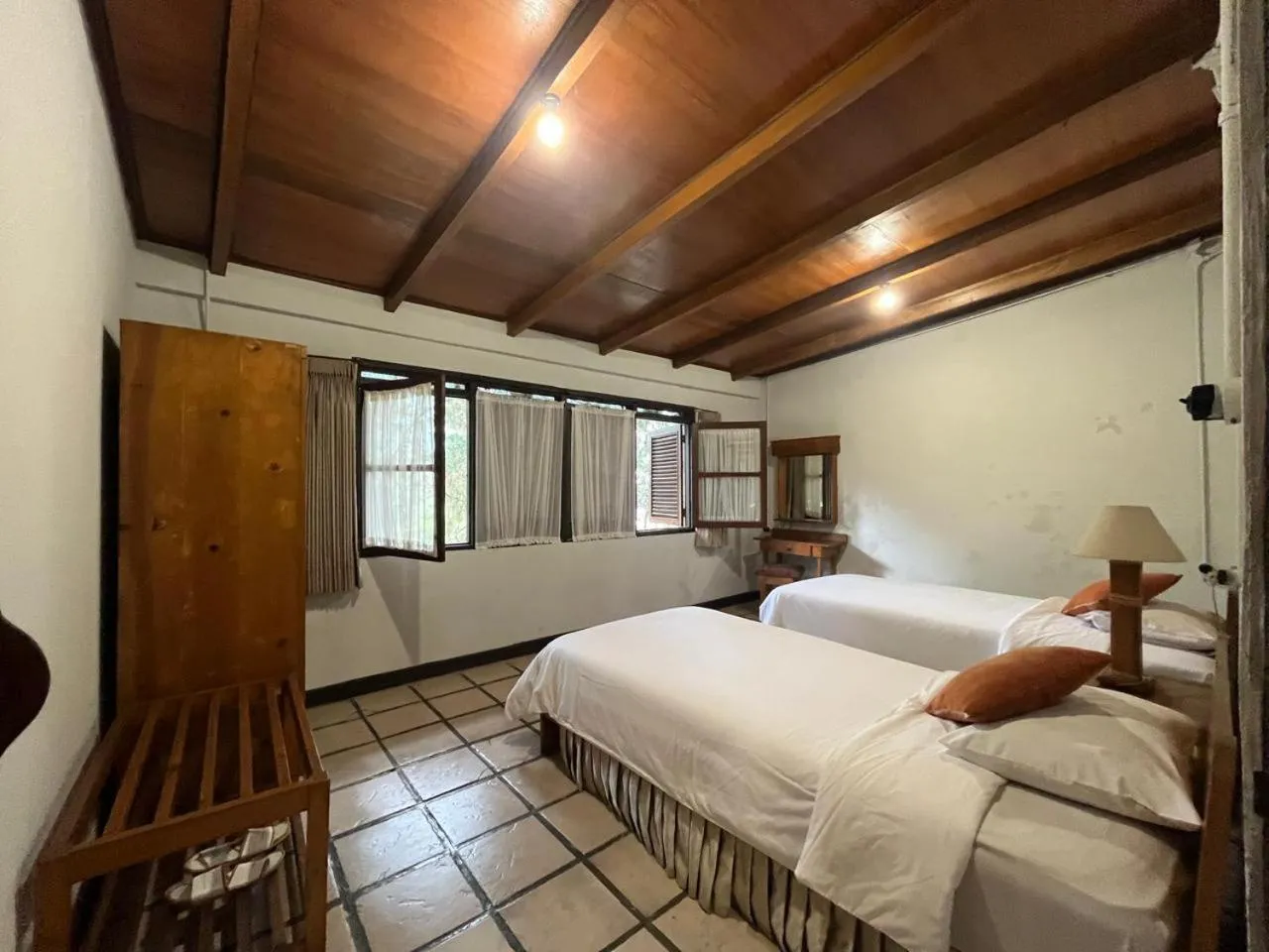 Bed in Hotel Grand Panorama Lembang