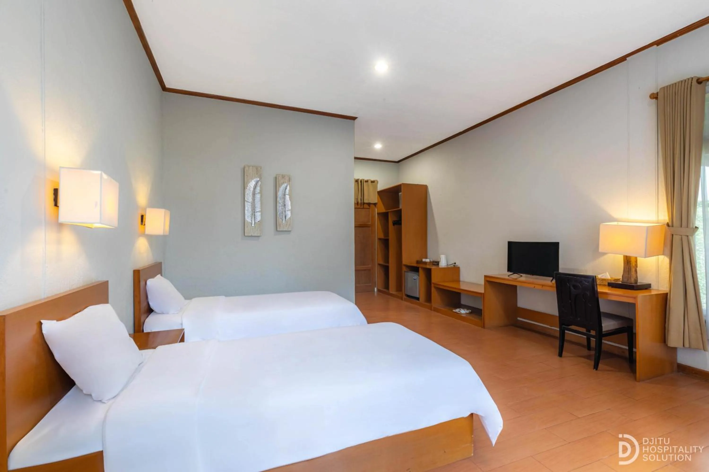 Bedroom, Bed in Hotel Grand Panorama Lembang