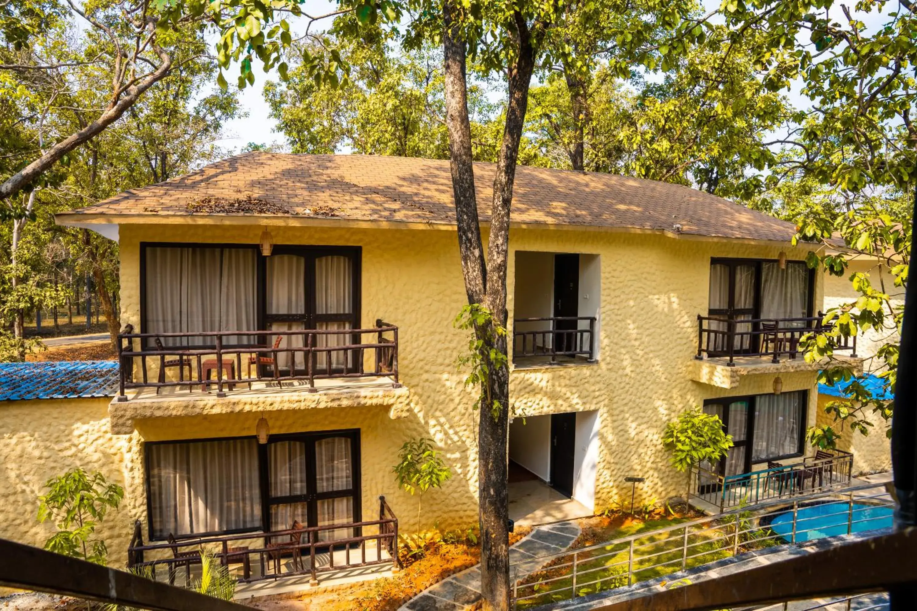 Property building in Citrus Prime Kanha Resort and Villas Property building in Citrus Prime Kanha Resort and Villas