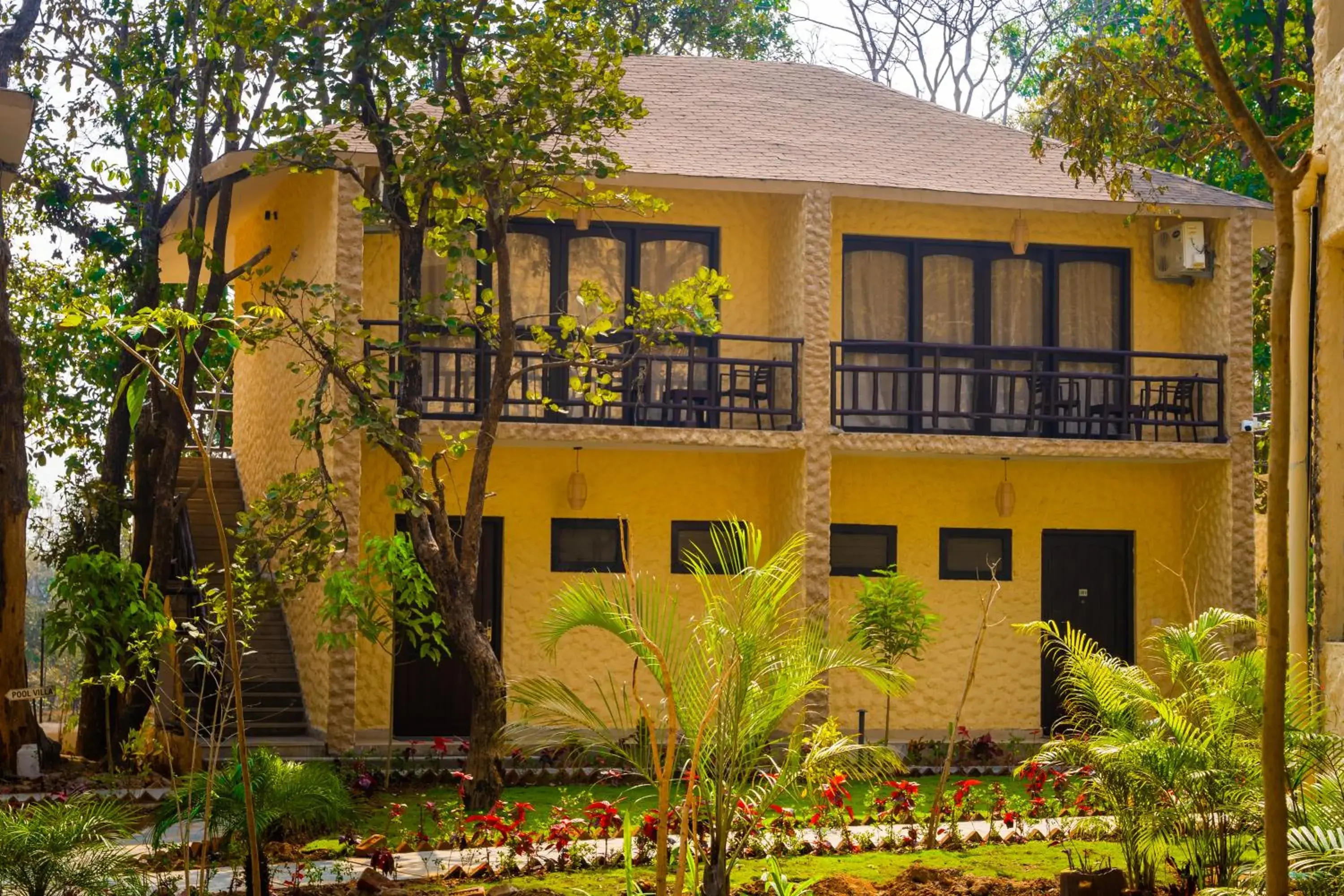 Property building in Citrus Prime Kanha Resort and Villas Property building in Citrus Prime Kanha Resort and Villas