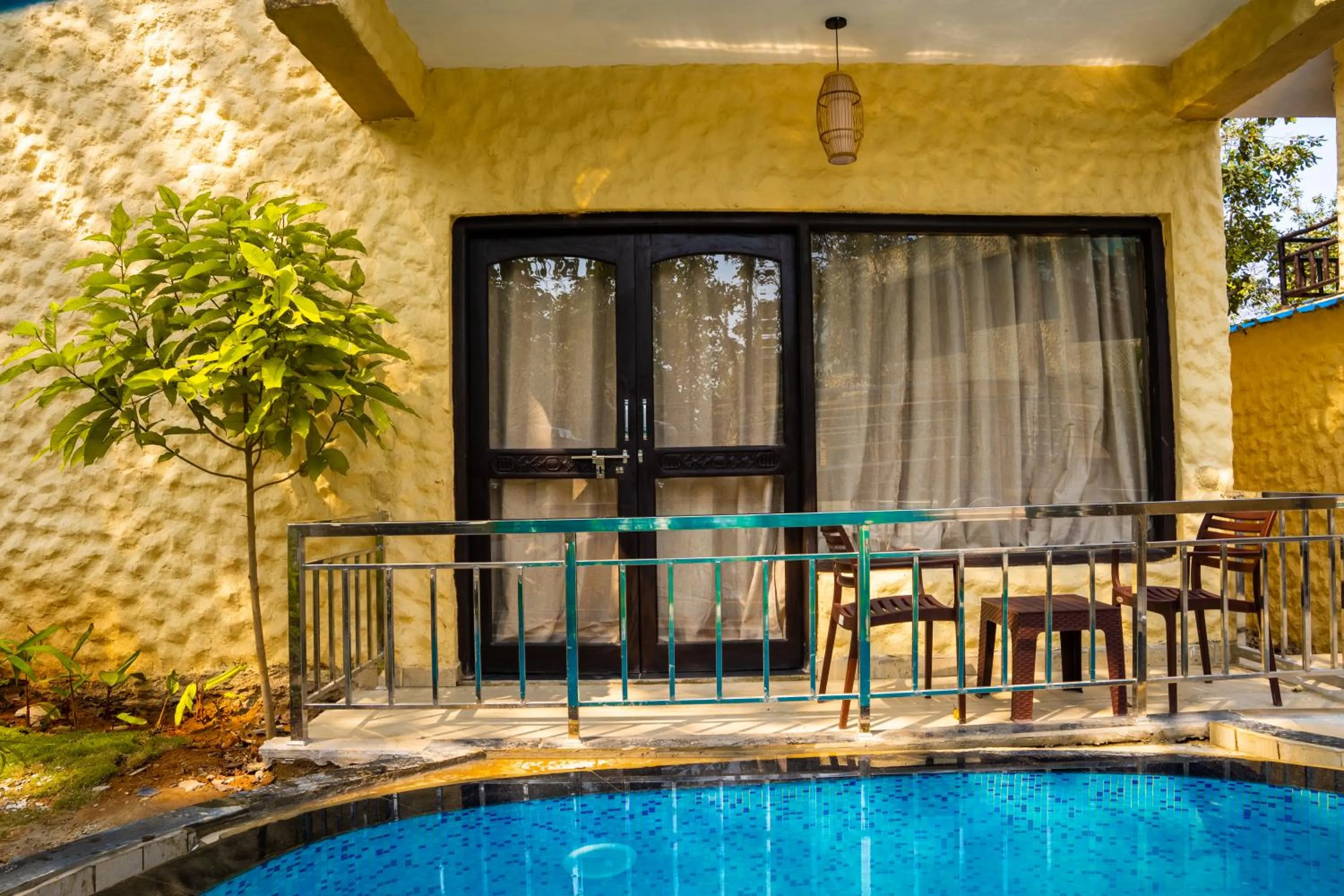 Balcony/Terrace in Citrus Prime Kanha Resort and Villas