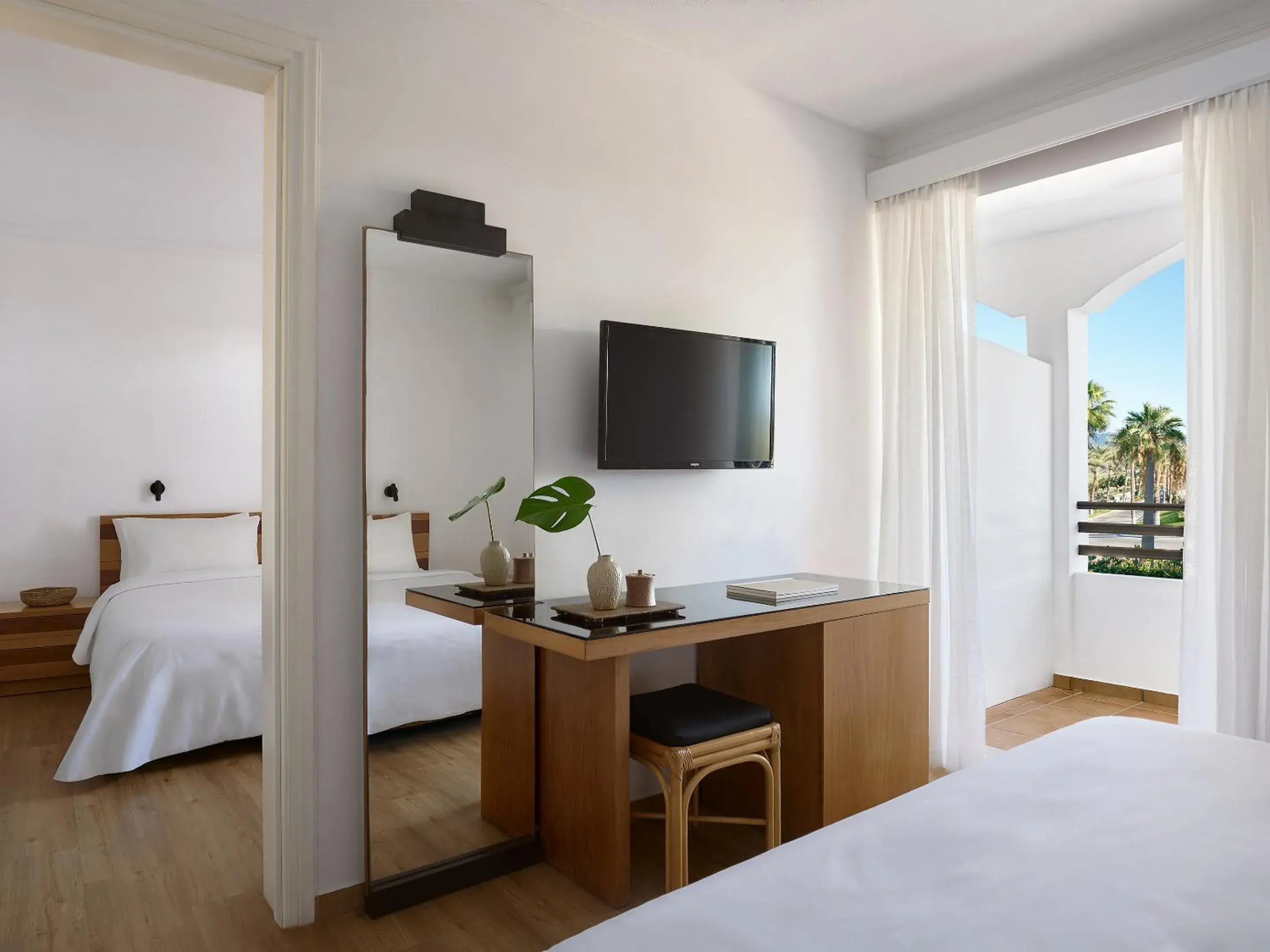 Decorative detail, Bed in Grecotel Casa Paradiso Decorative detail, Bed in Grecotel Casa Paradiso